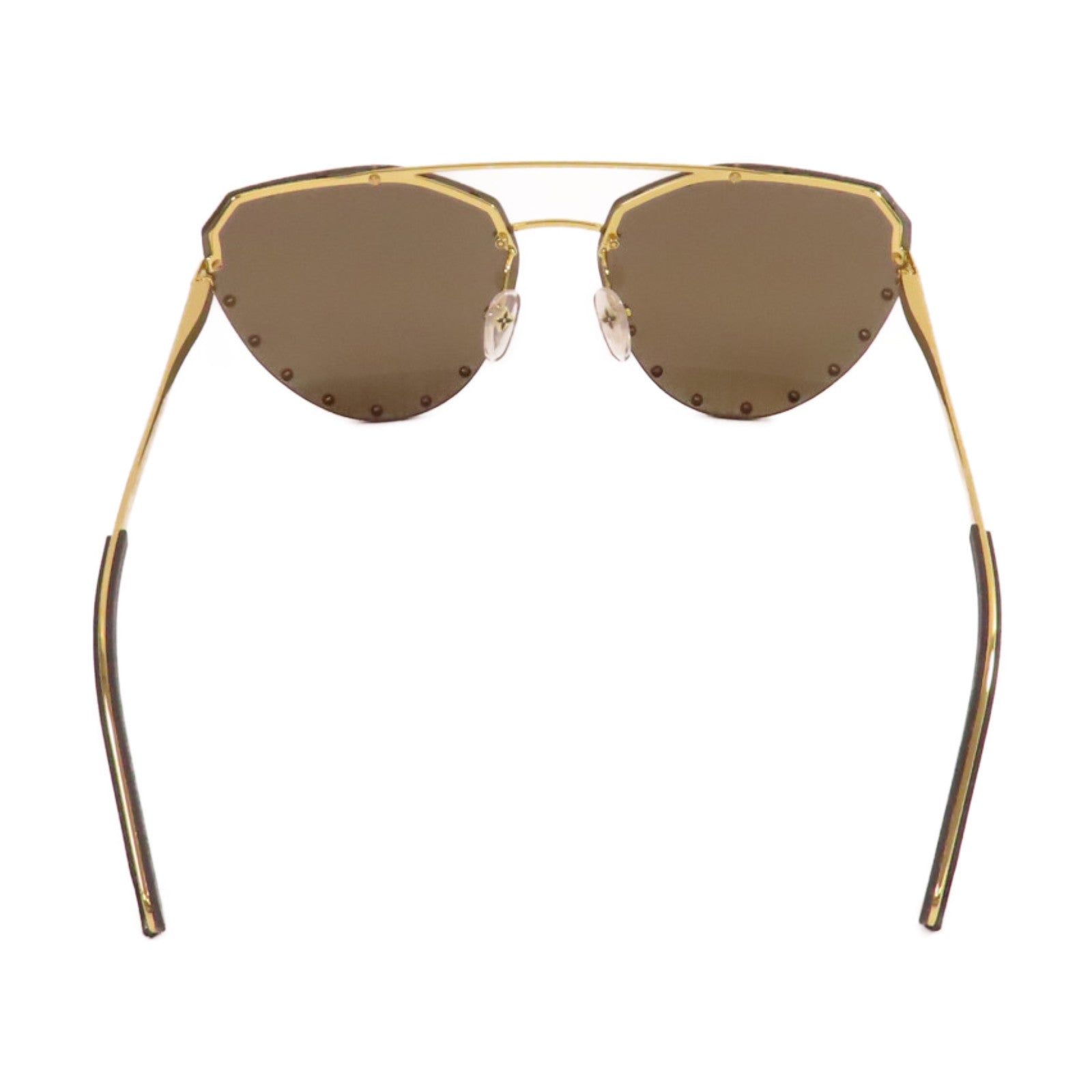 LOUIS VUITTON 金屬/PVC The Party Sunglasses太陽眼鏡金色