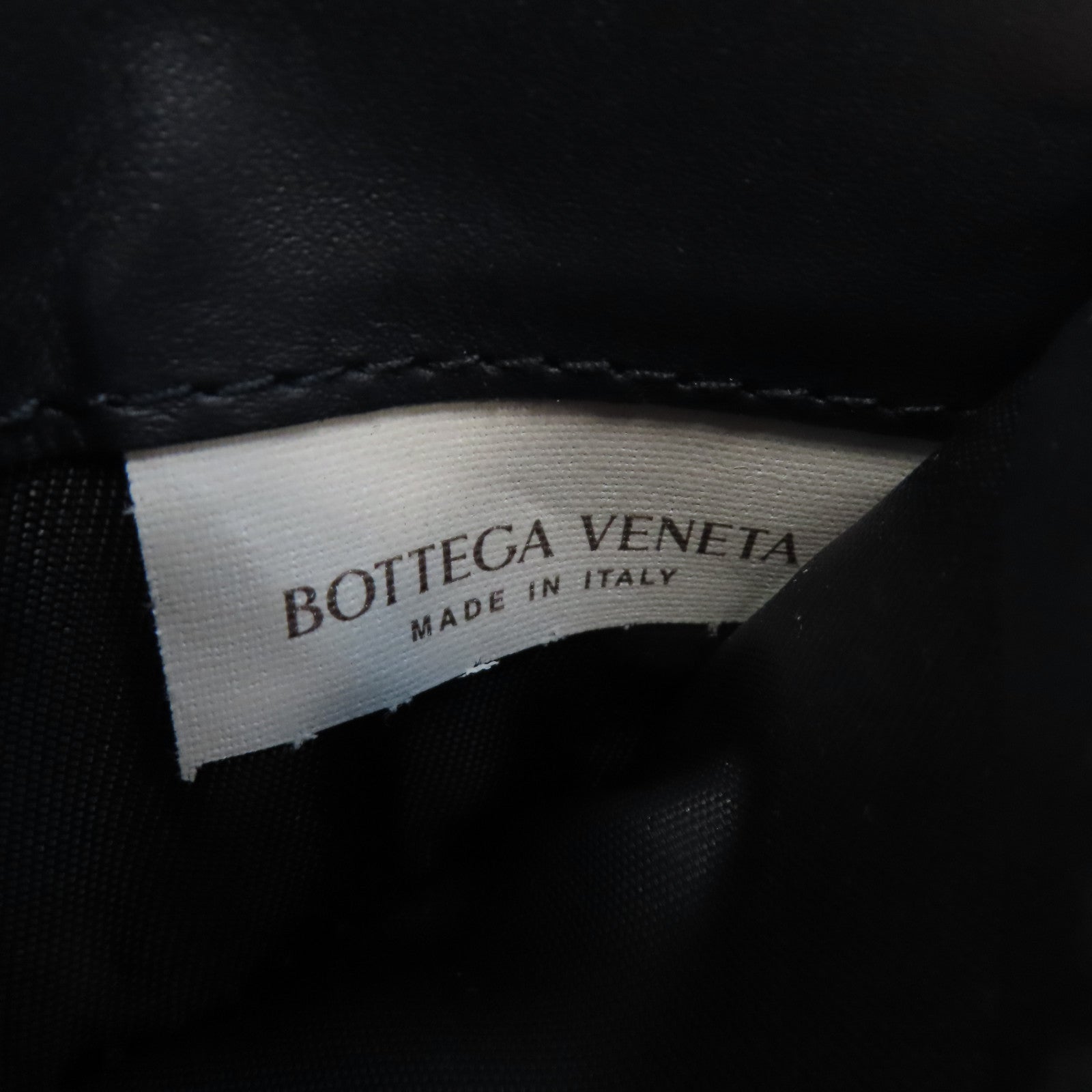 BOTTEGA VENETA 織紋皮革Card Case卡片套深藍色