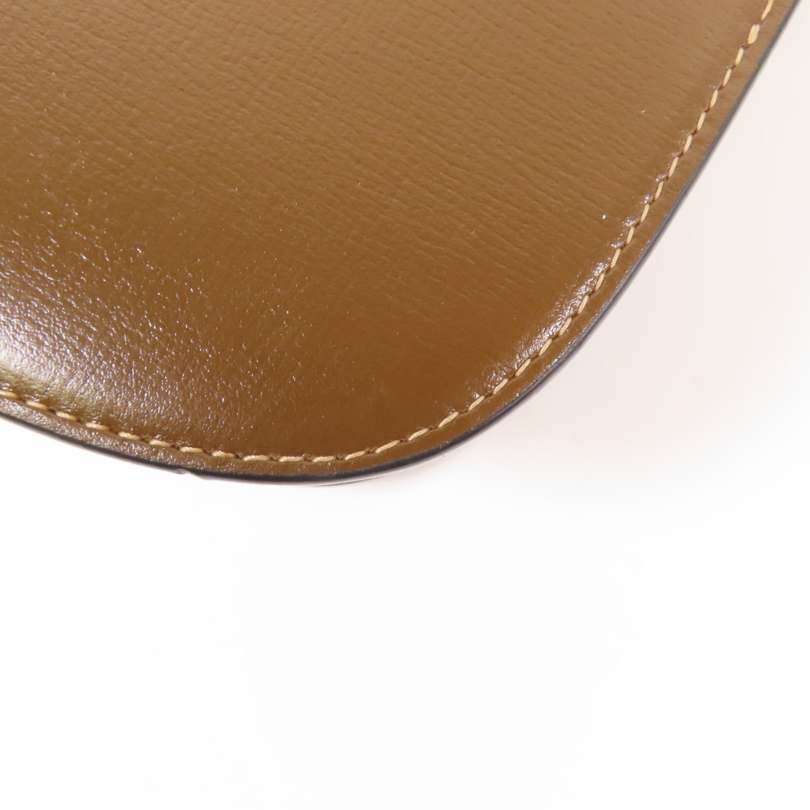 GUCCI 皮革Horsebit 1955 MM金扣肩背袋