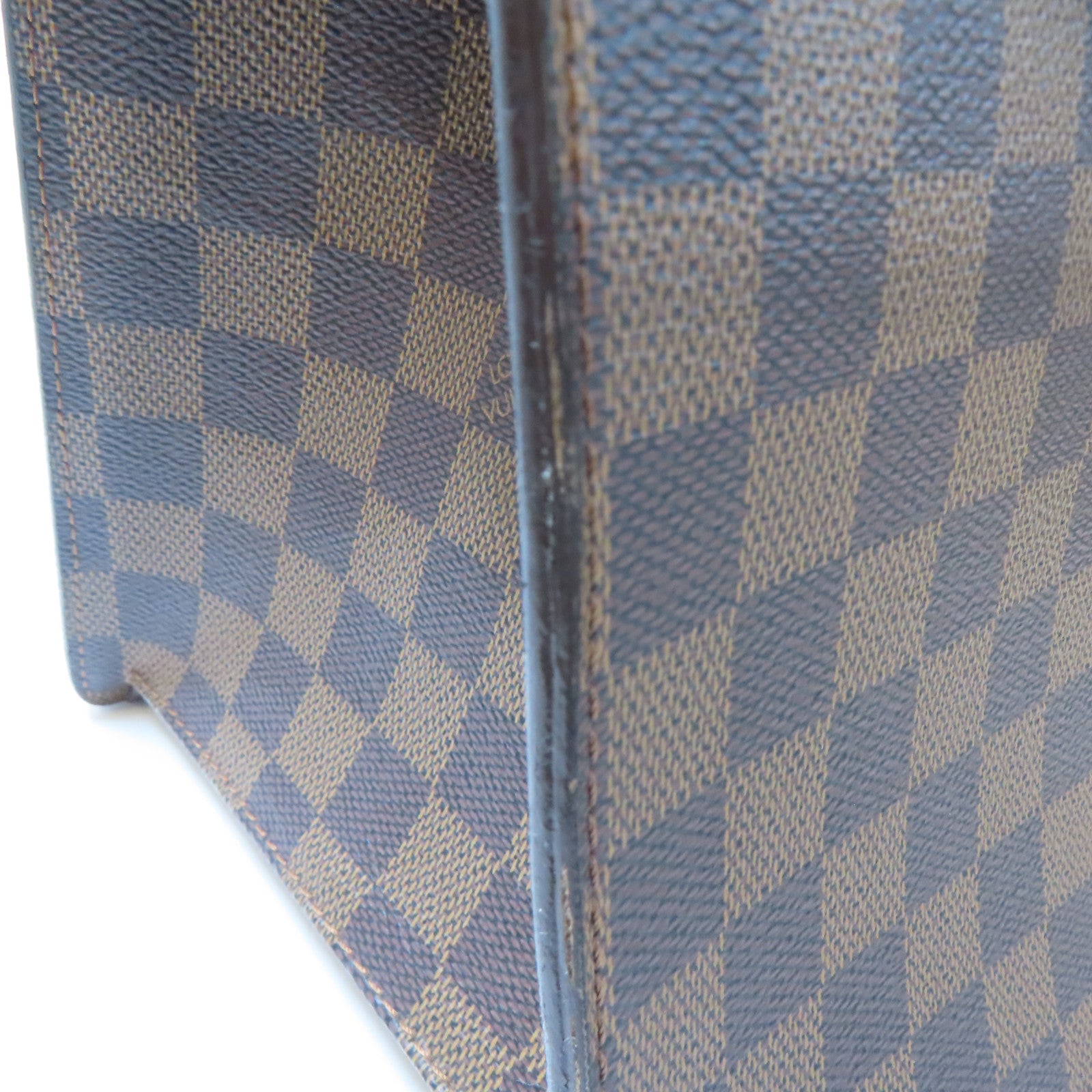 LOUIS VUITTON 【激減優惠】Damier Riviera金扣手挽袋啡色