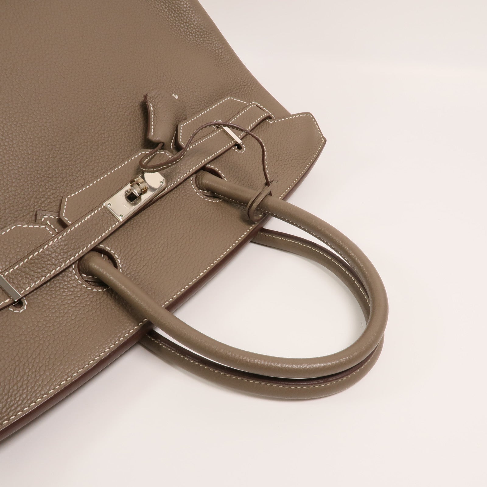 HERMES Togo皮革Birkin 35手挽袋Etoupe
