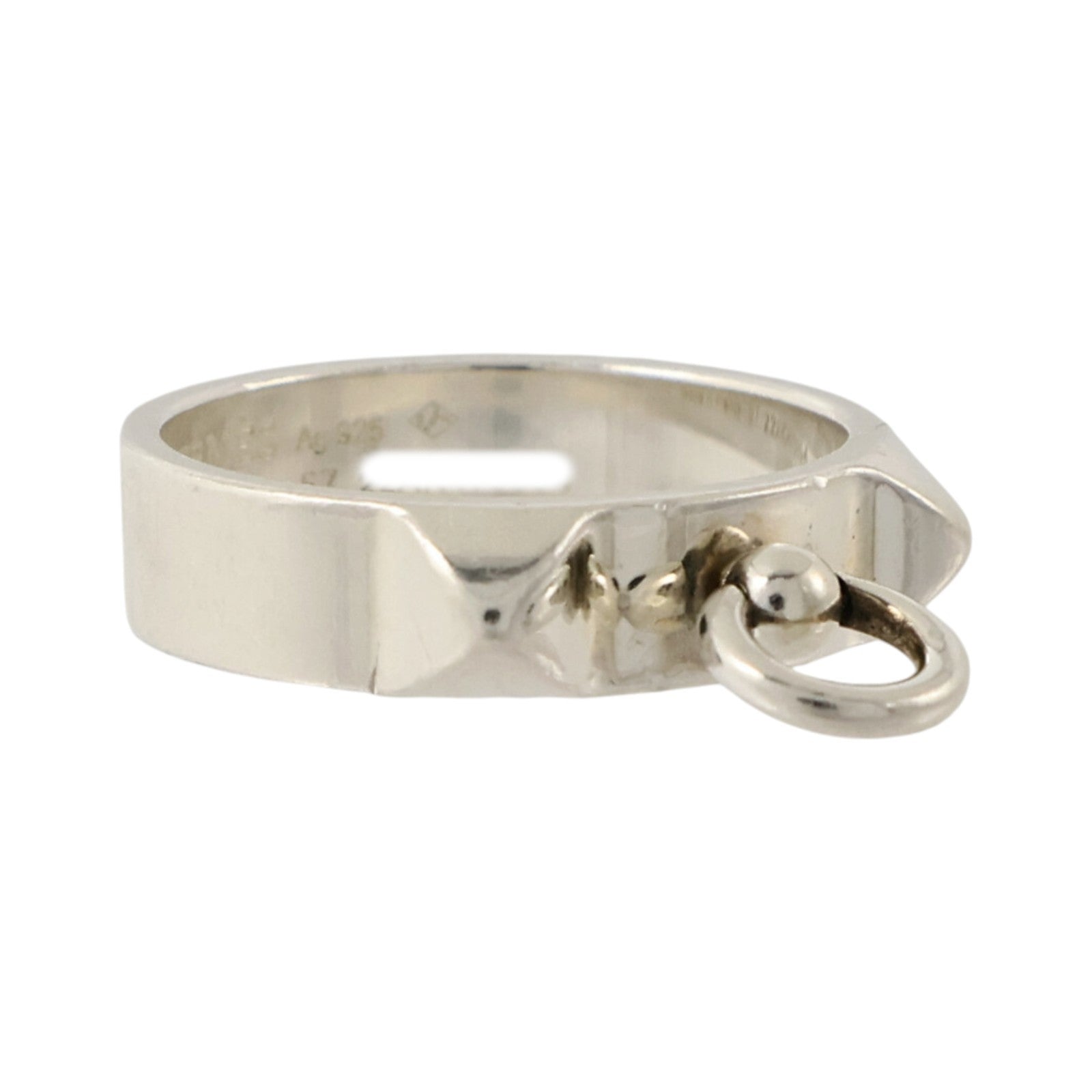 HERMES 925純銀Collier De Chien Ring戒指