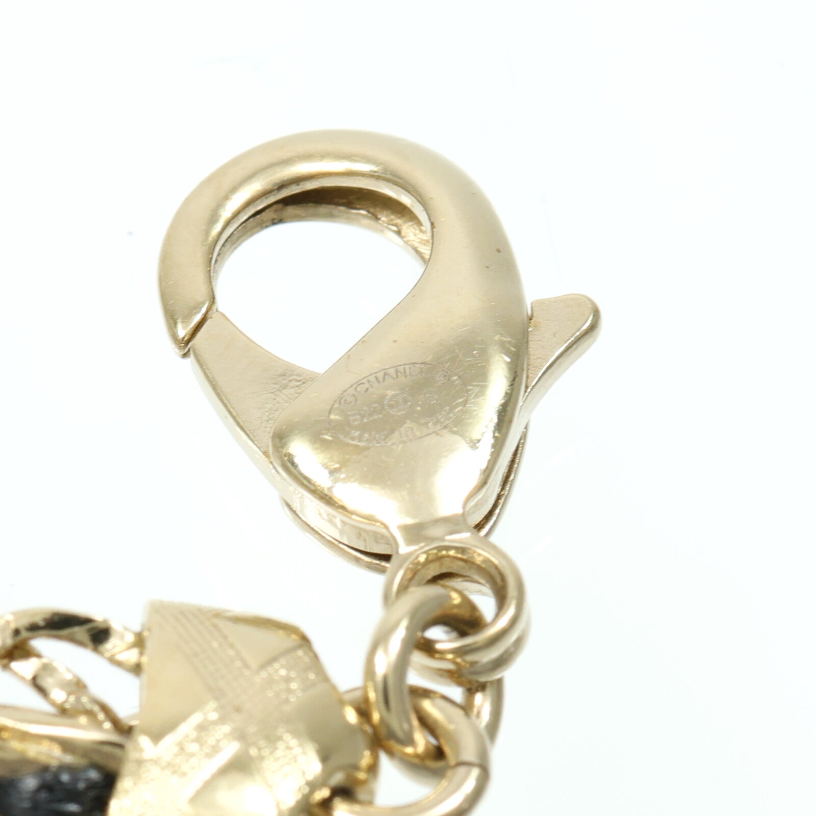 CHANEL 金屬/皮革/水鑽Necklace項鍊
