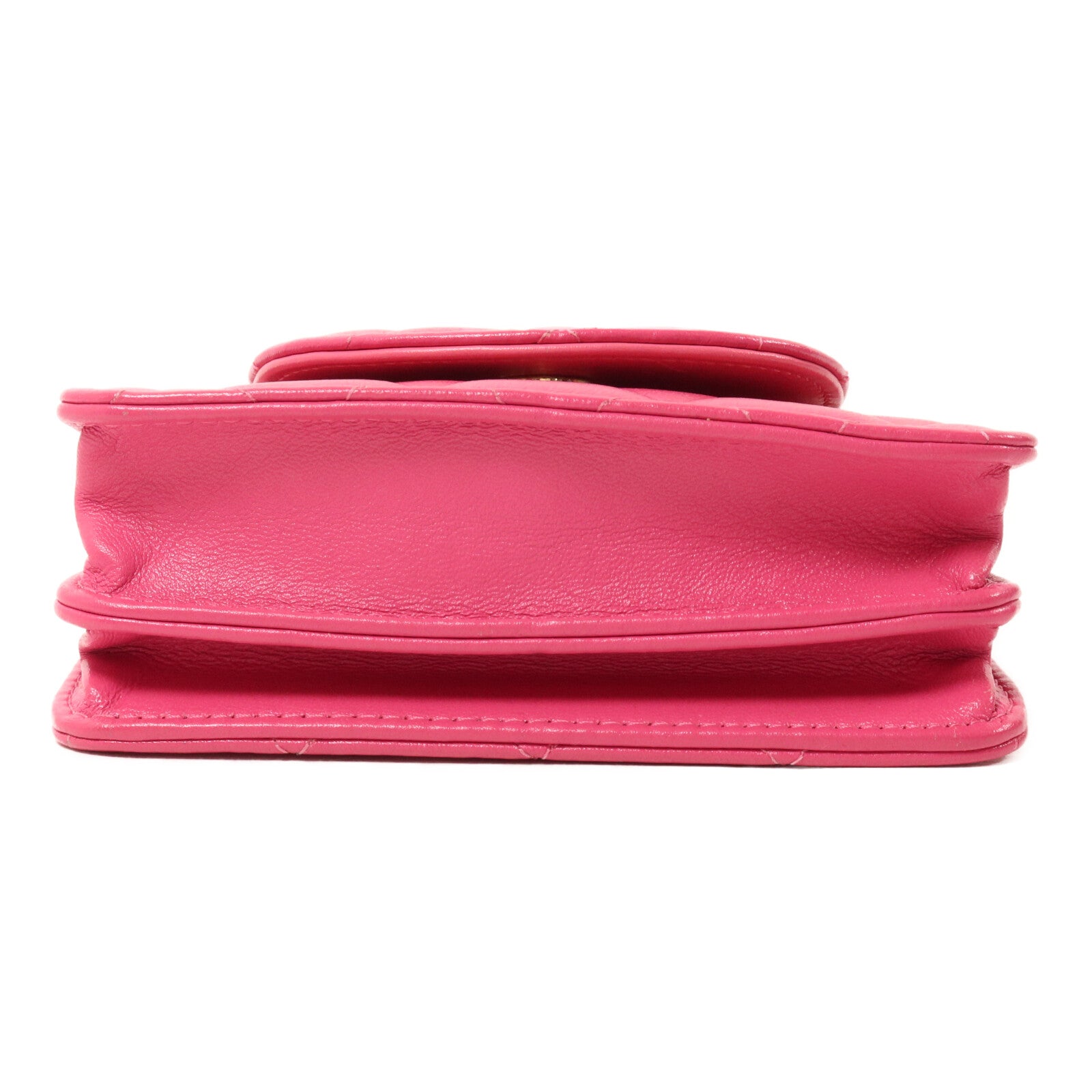CHANEL 牛皮皮革Card Holder Chain鏈帶肩背袋