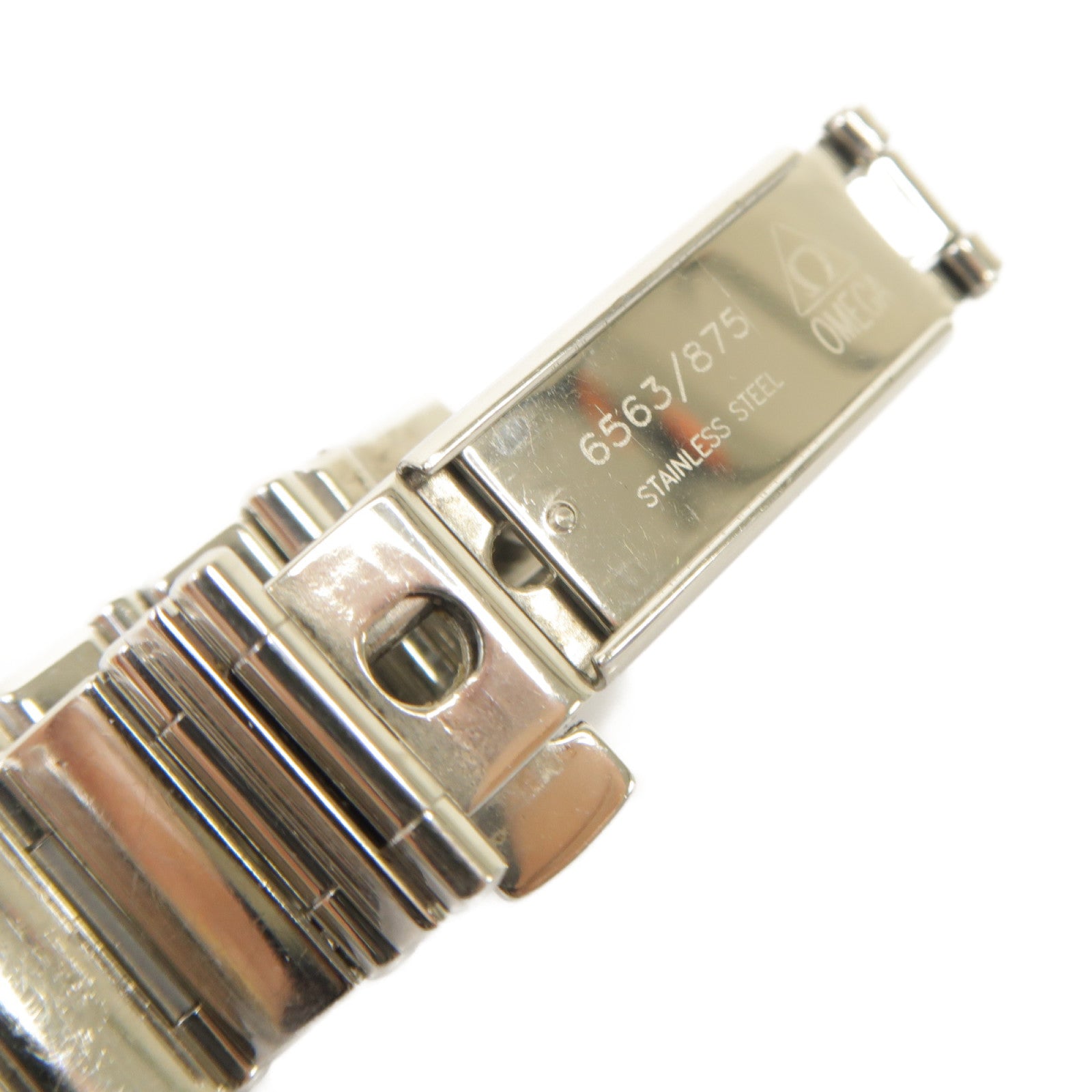 OMEGA Constellation Mini不鏽鋼手錶石英機芯白色