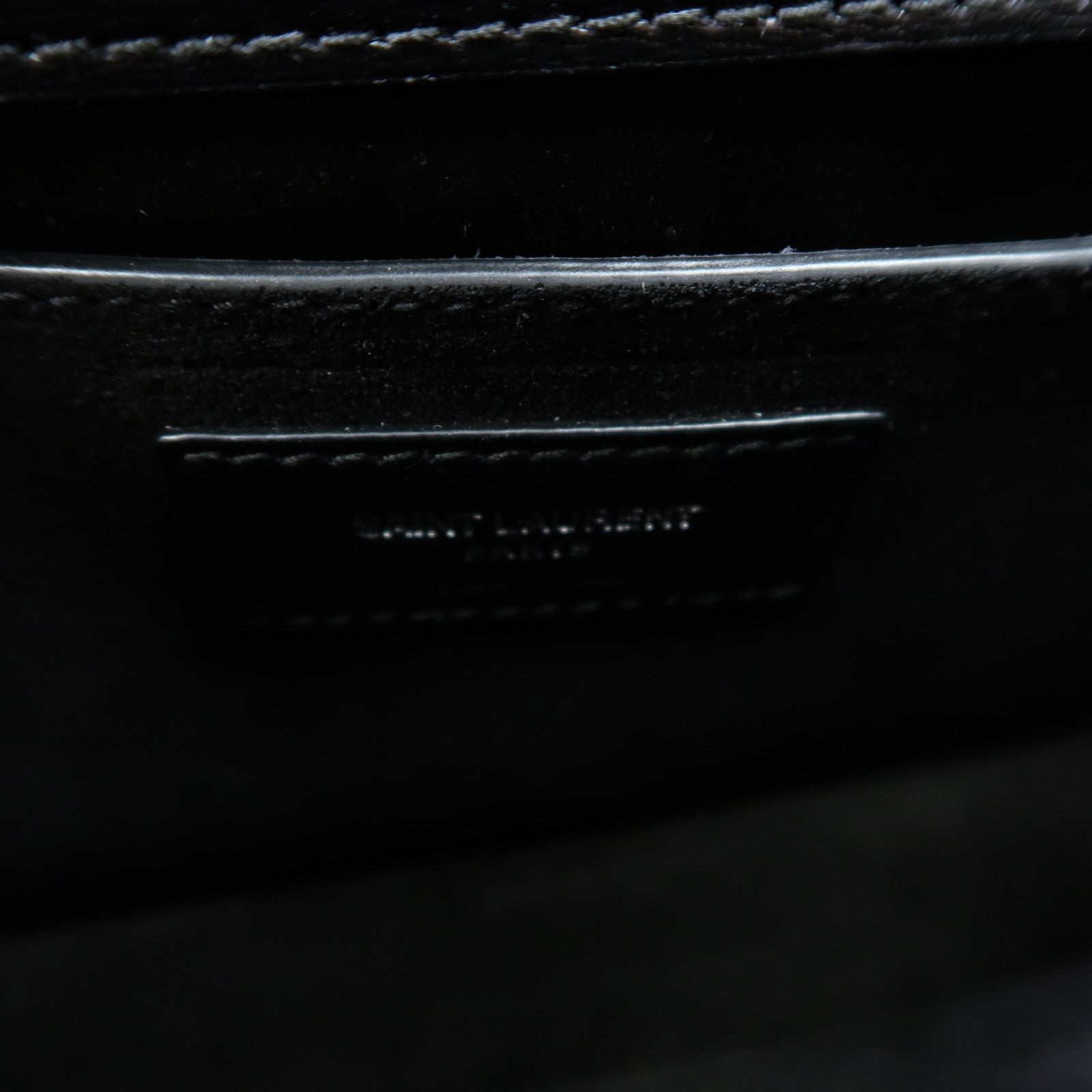 SAINT LAURENT 牛皮皮革Sunset Medium銀扣肩背袋