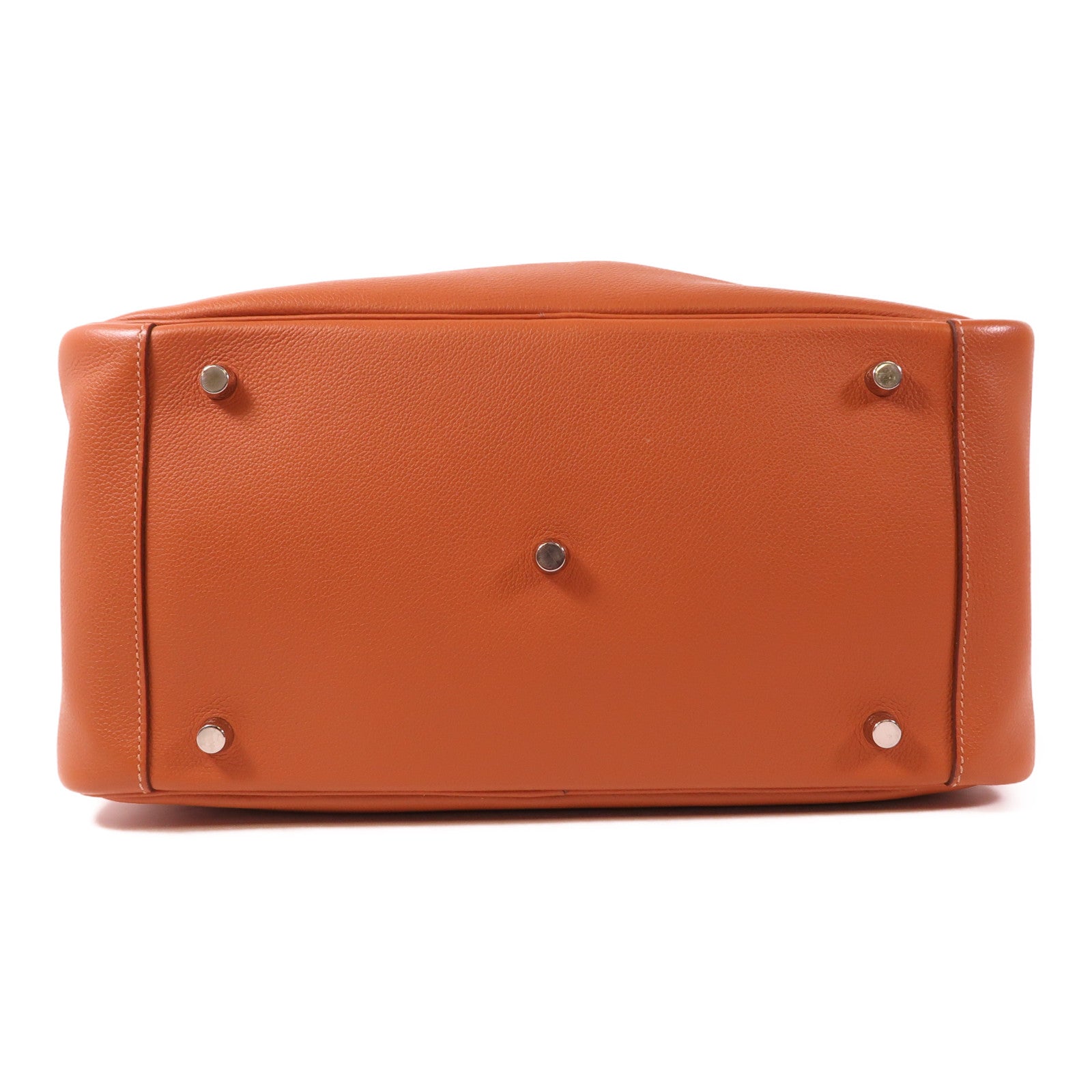 HERMES Evercolor皮革Lindy 34銀扣手挽肩背兩用袋