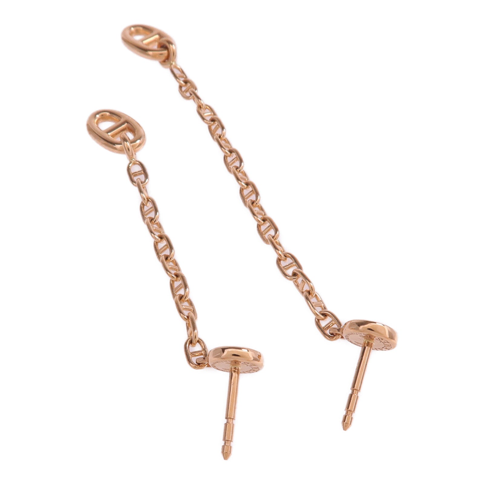 HERMES 18K玫瑰金Farandole Earrings鑽石耳環