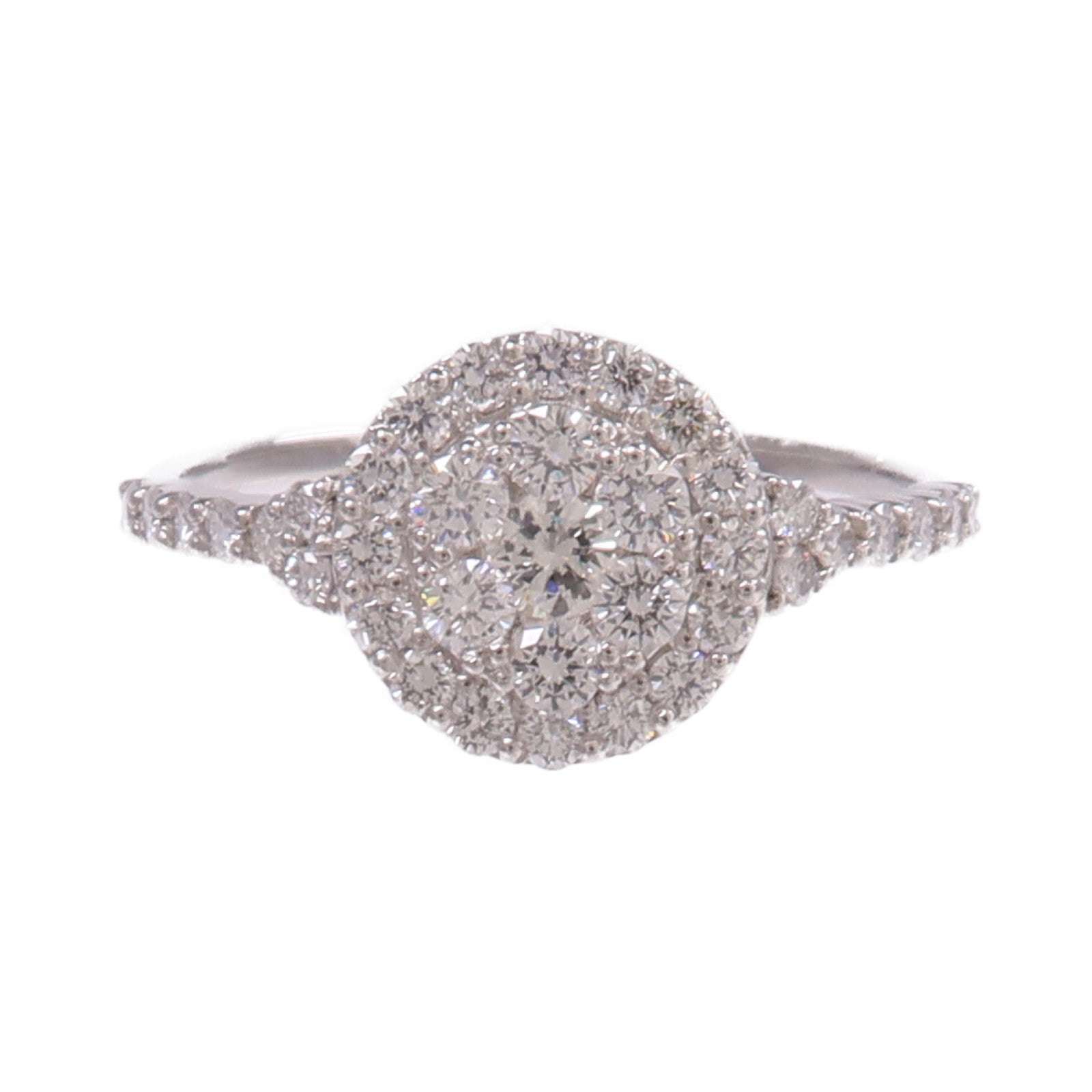 JEWELRY PT900鉑金Diamond Ring鑽石戒指US#6.25