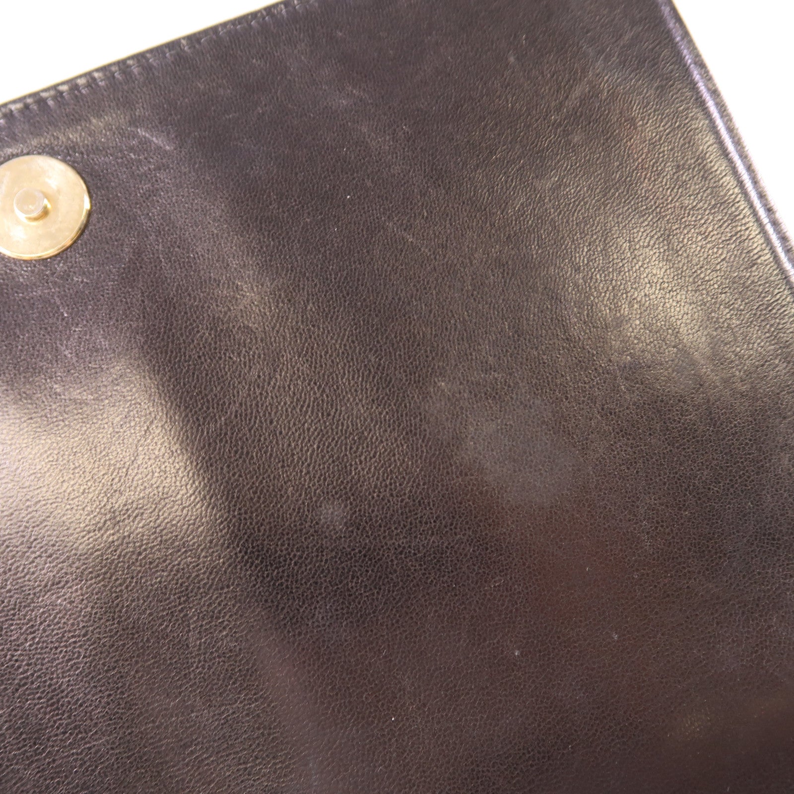 CHANEL 羊皮皮革Vintage Flap Bag金扣鏈帶肩背袋