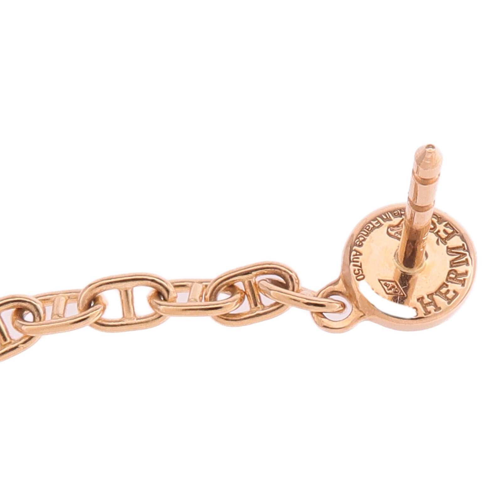 HERMES 18K玫瑰金Farandole Earrings鑽石耳環