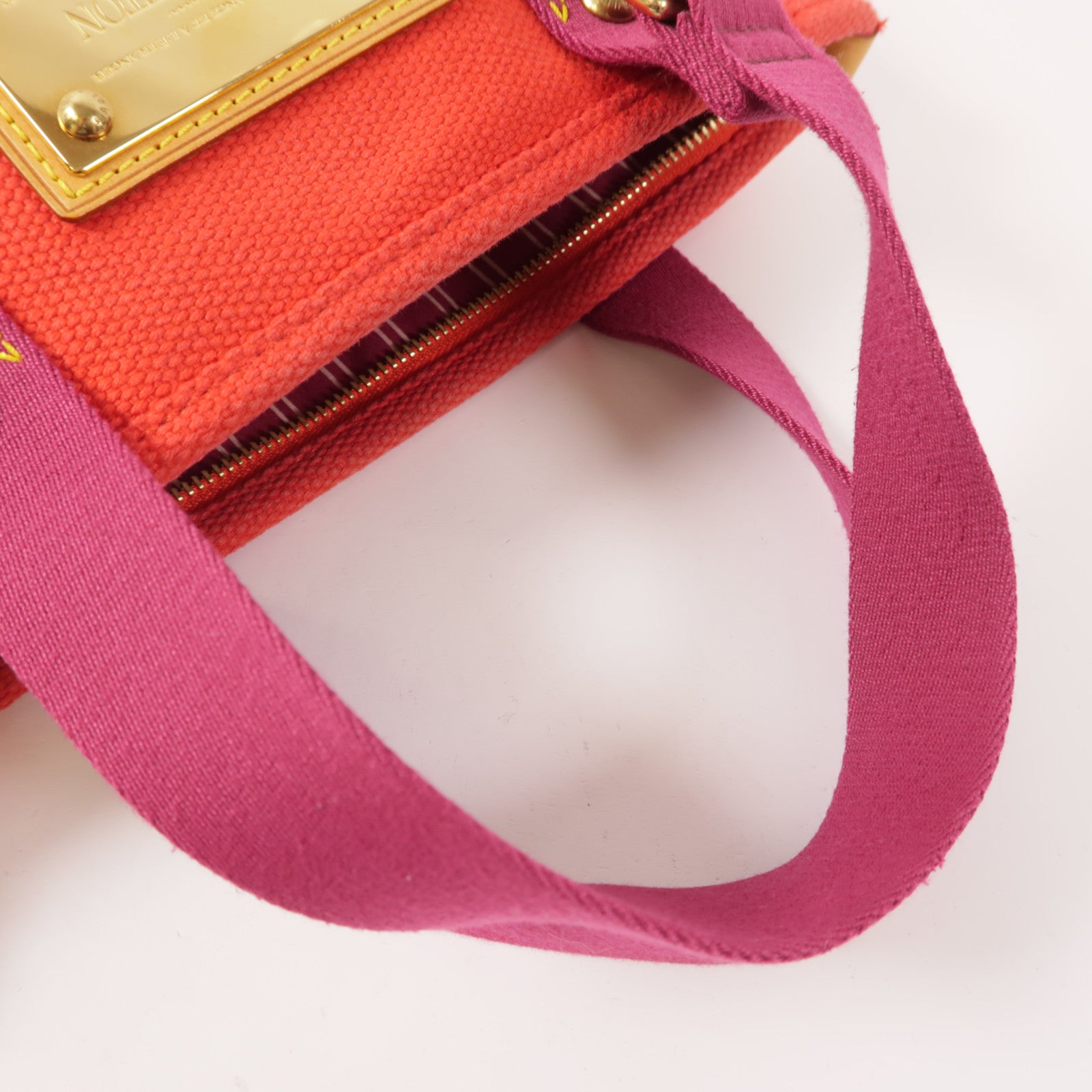 LOUIS VUITTON 帆布Antigna Cabas金扣手挽袋
