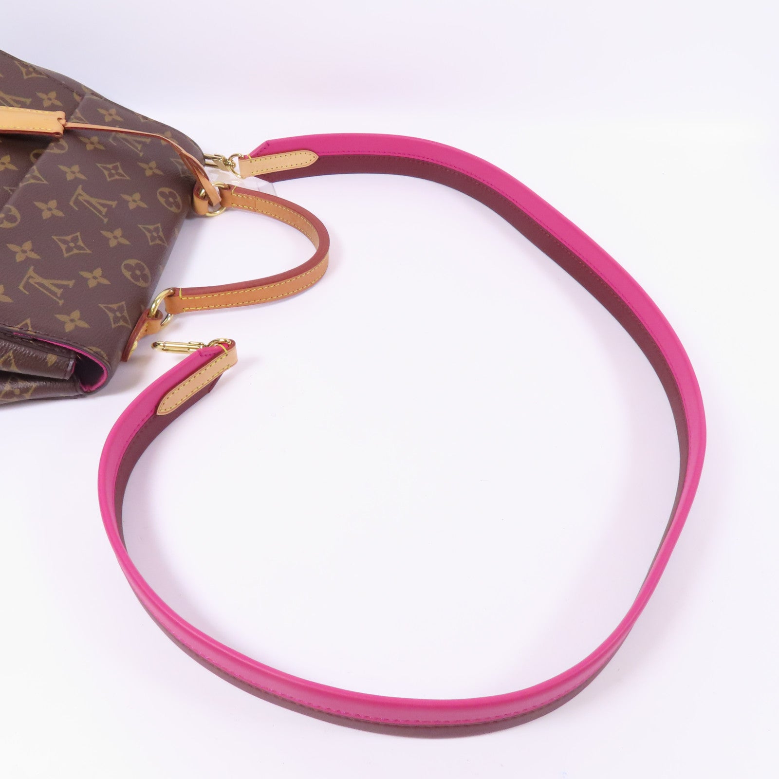 LOUIS VUITTON Monogram Cluny BB手挽肩背兩用袋