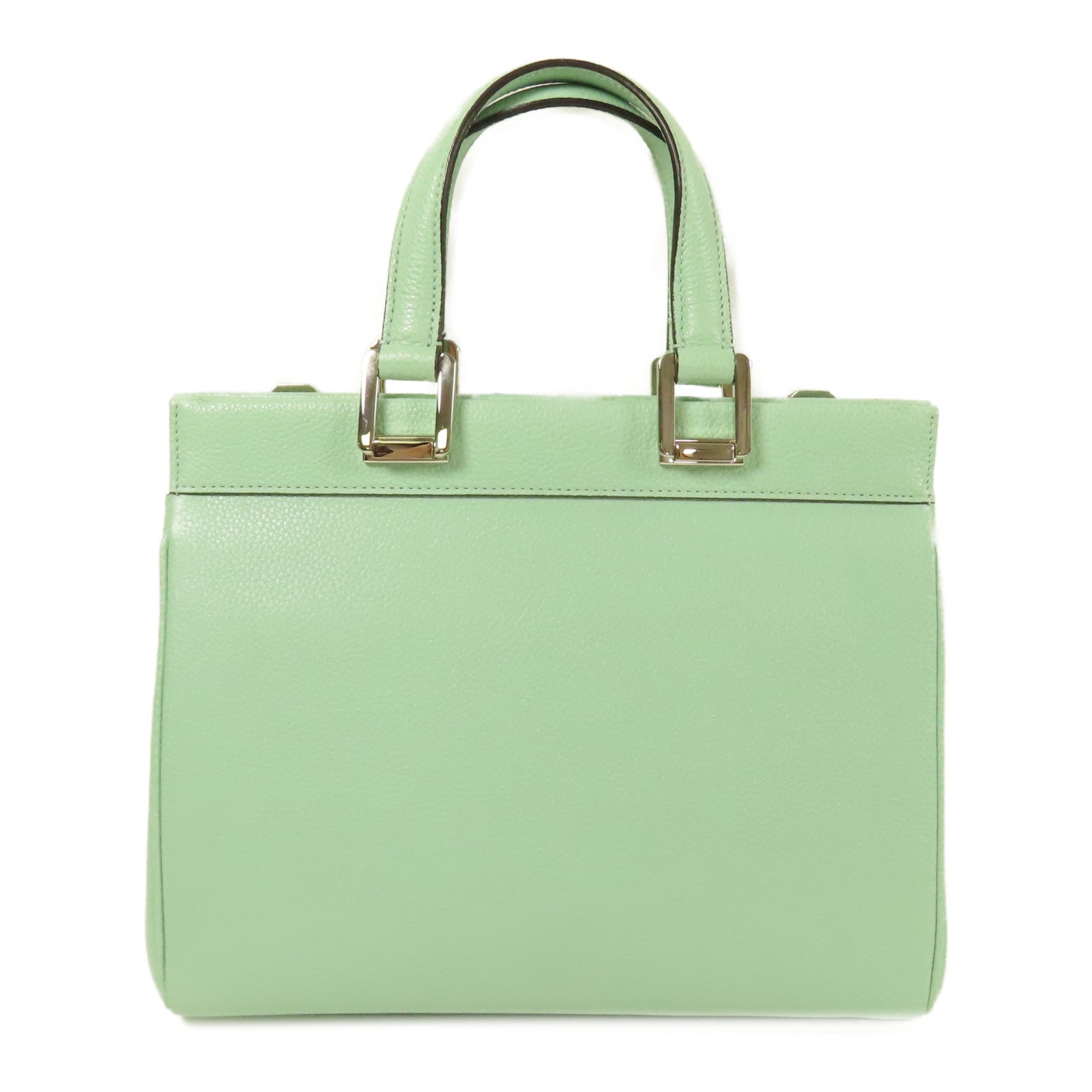 GUCCI 牛皮皮革Shoulder Bag銀扣手挽肩背兩用袋