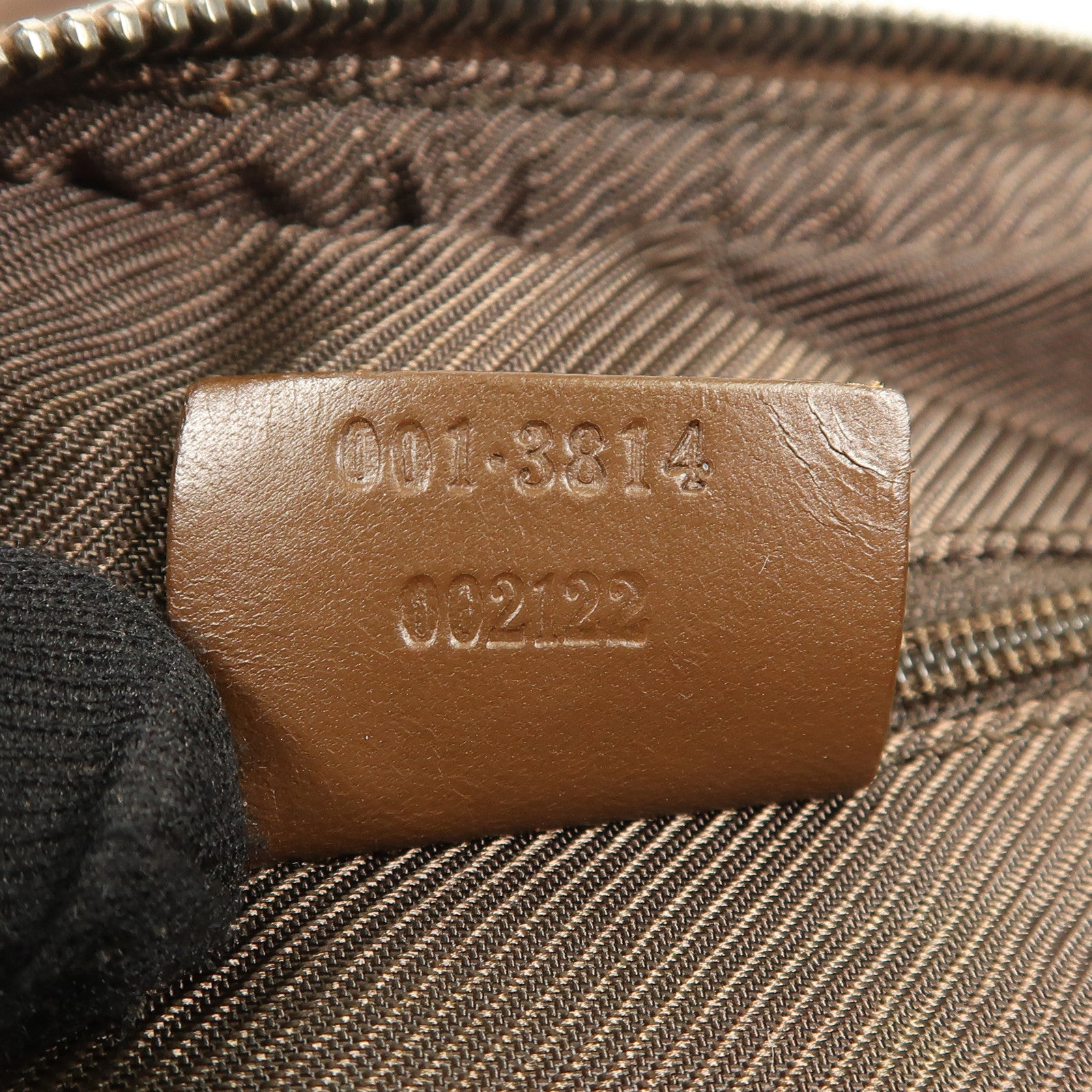 GUCCI 帆布Shoulder Bag銀扣肩背袋
