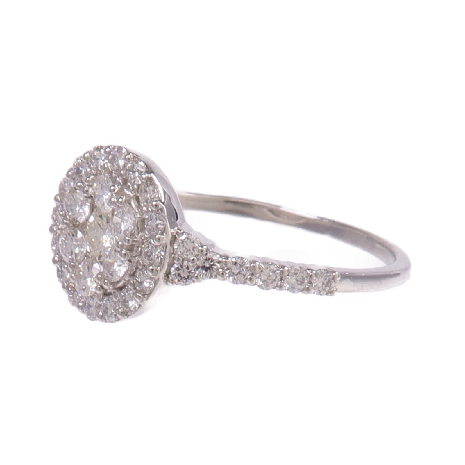 JEWELRY PT900鉑金Diamond Ring鑽石戒指US#6.25