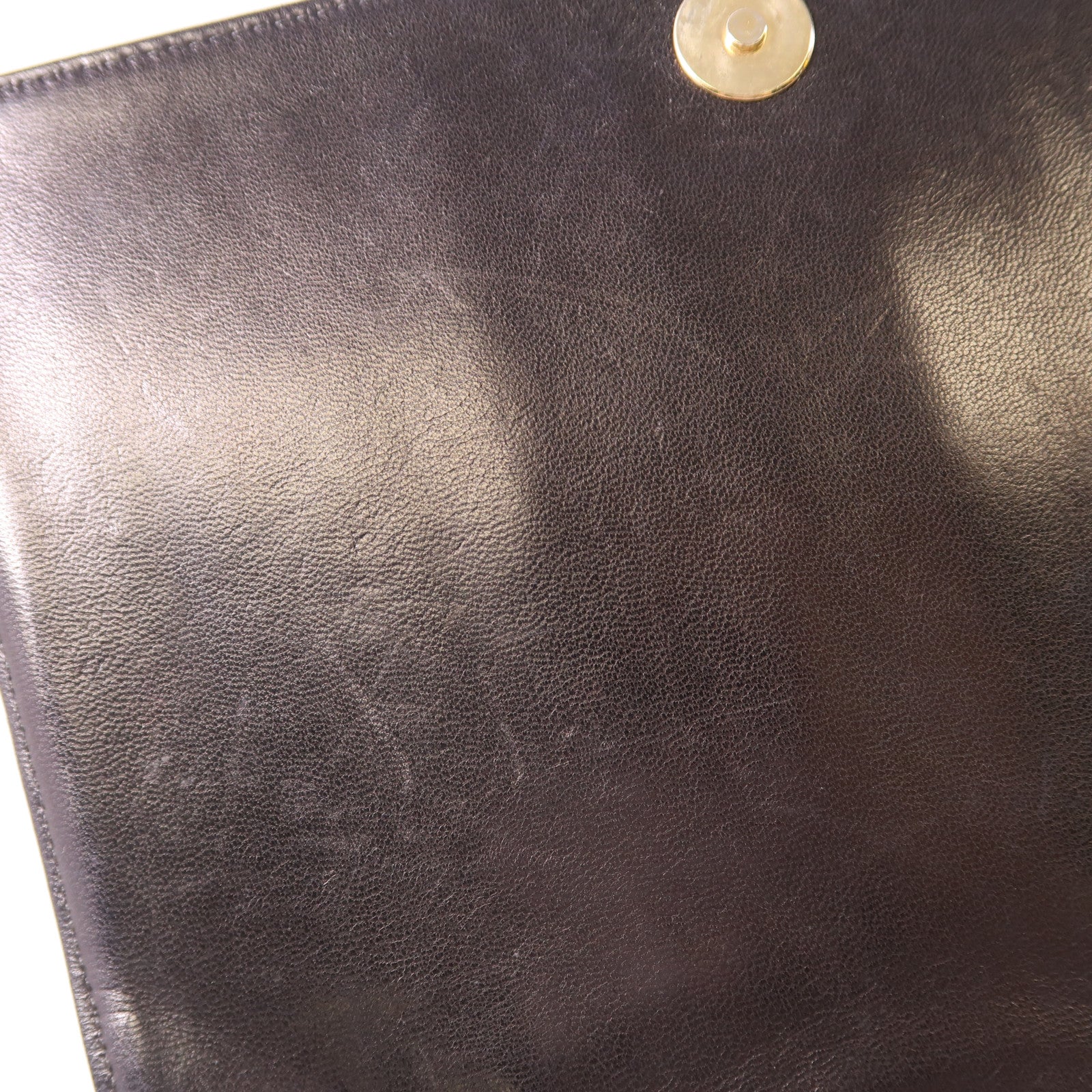 CHANEL 羊皮皮革Vintage Flap Bag金扣鏈帶肩背袋