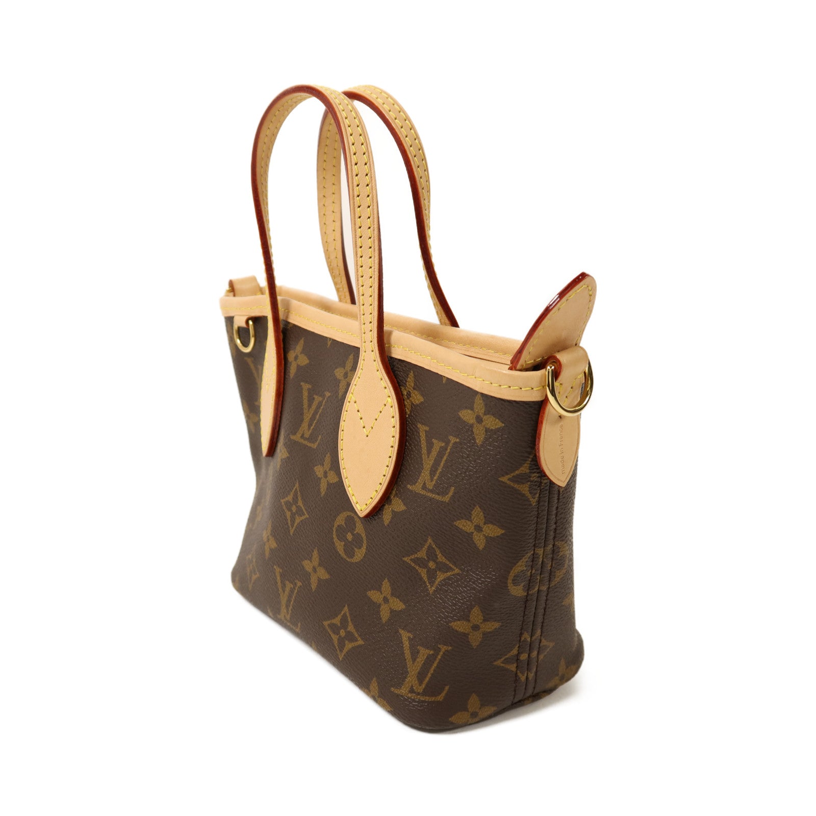 LOUIS VUITTON Monogram Neverfull BB金扣手挽肩背兩用袋