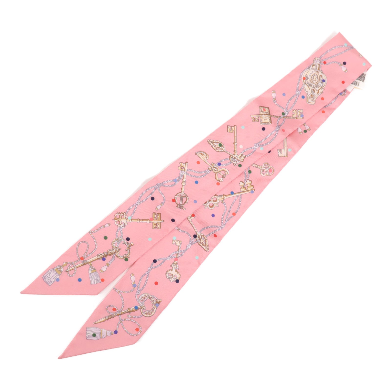 HERMES 絲質Twilly絲巾