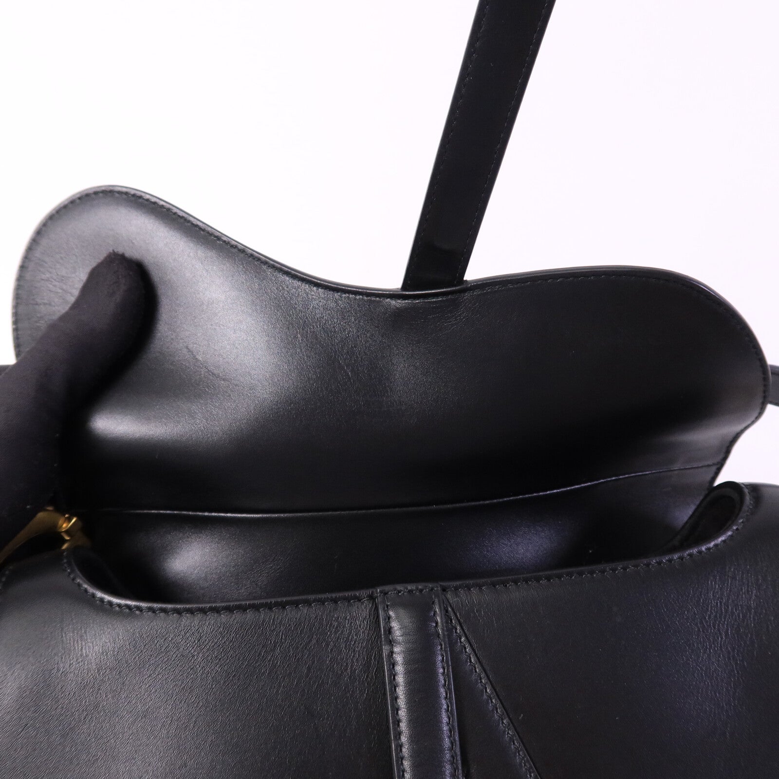 Dior 牛皮皮革Saddle Medium肩背袋