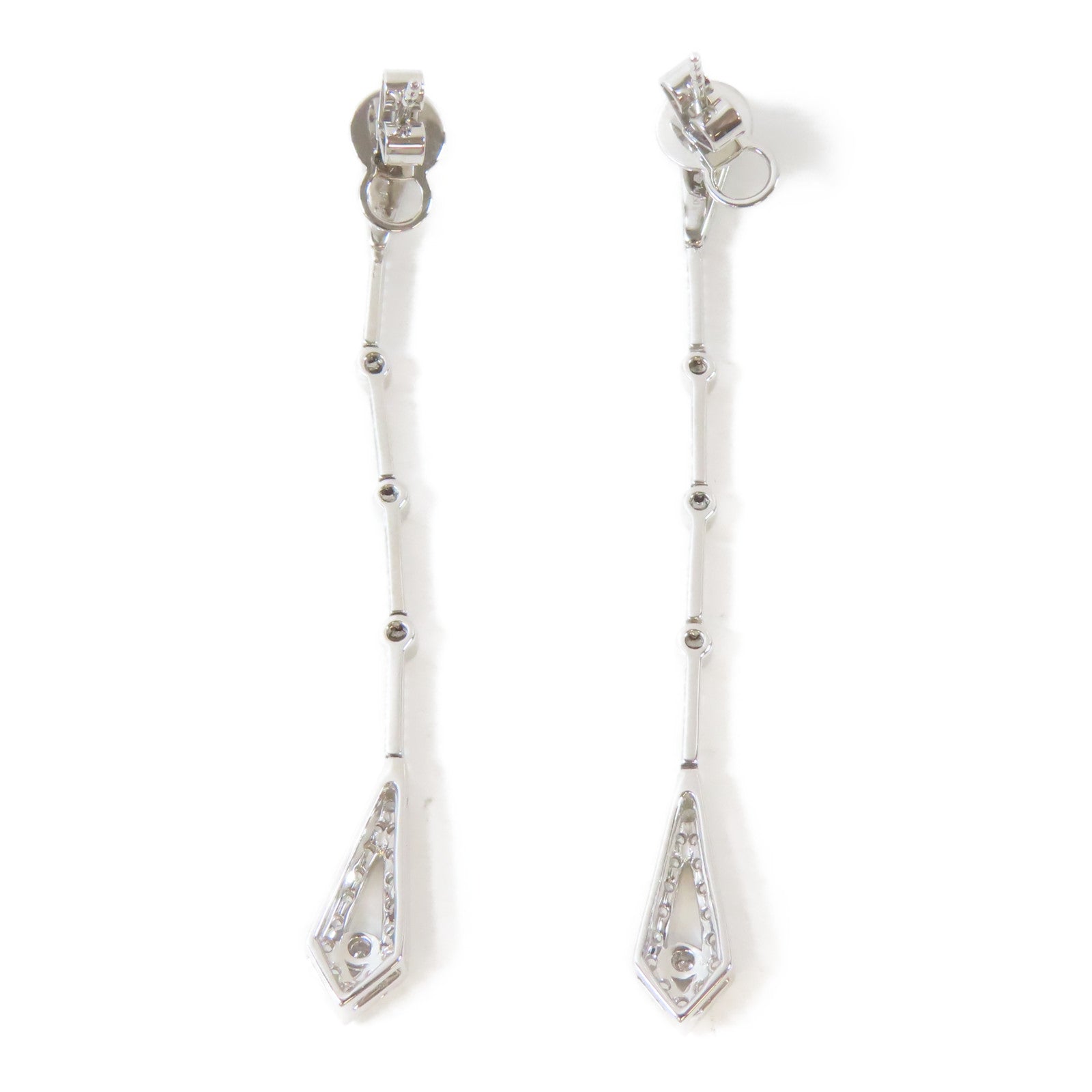 JEWELRY 18K白金Diamond Earring 0.83ct鑽石耳環