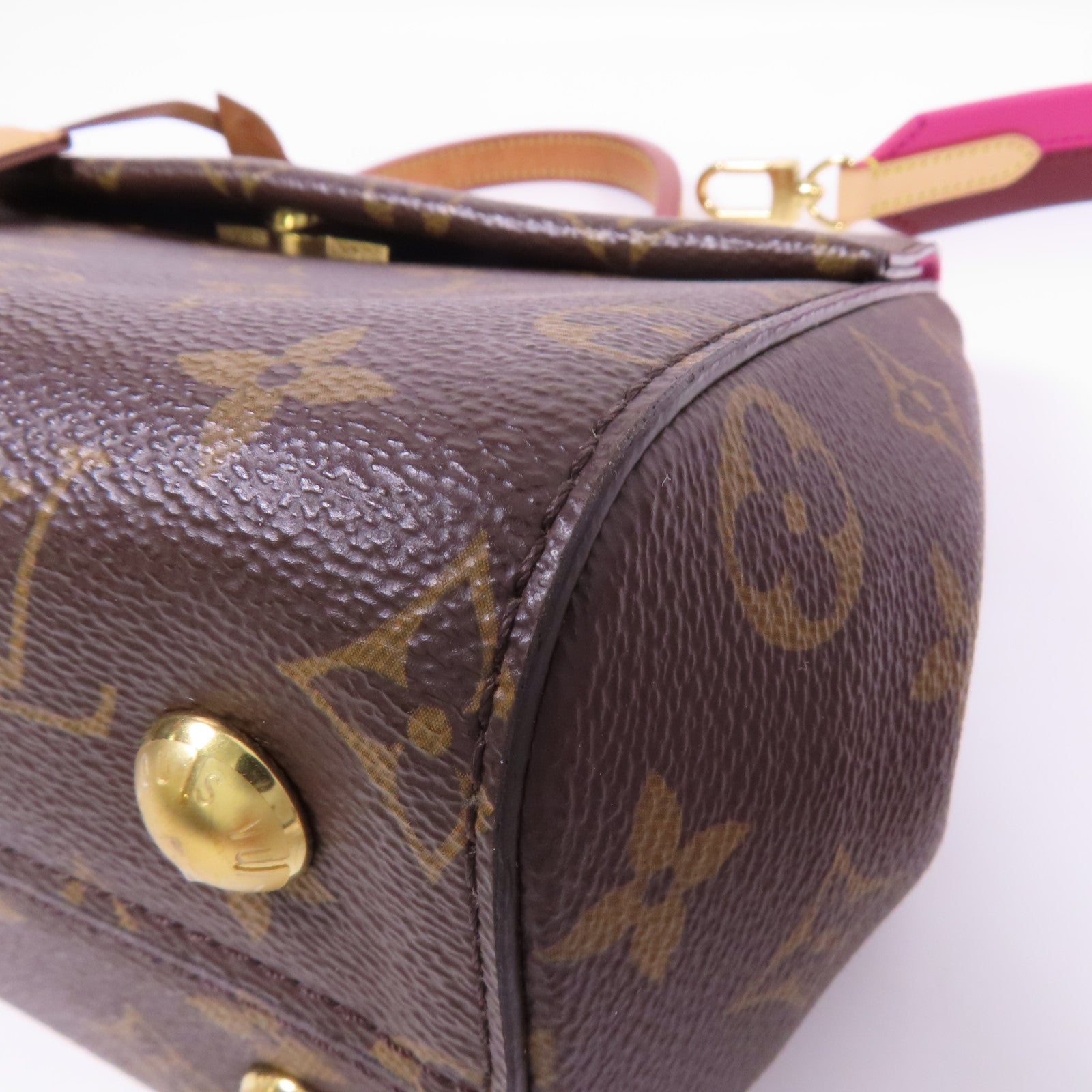 LOUIS VUITTON Monogram Cluny BB手挽肩背兩用袋