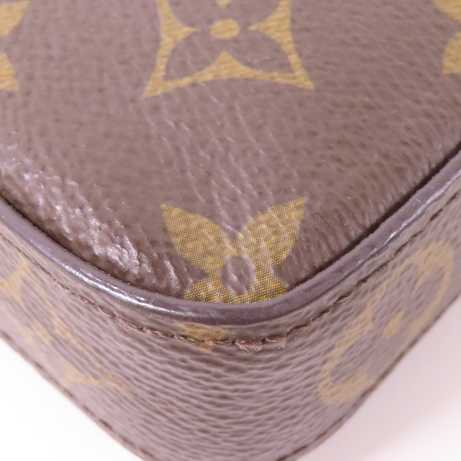 LOUIS VUITTON LV GHW Pochette Felicie Chain Shoulder Bag M61276 Monogram Brown