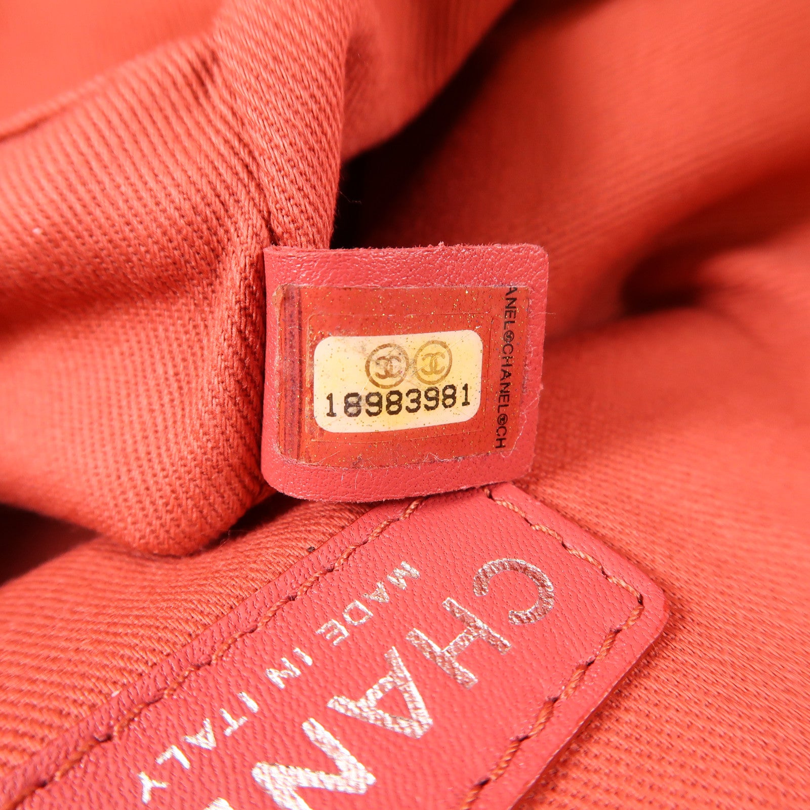 CHANEL 帆布Deauville Tote銀扣鏈帶手挽肩背兩用袋