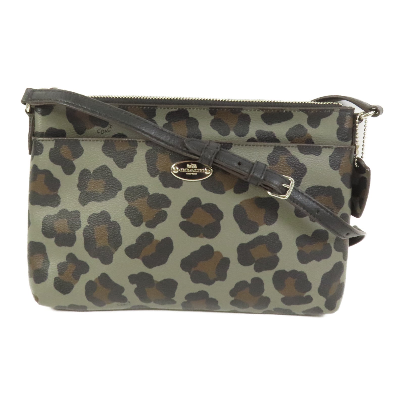 COACH 【激減優惠】塗層帆布Shoulder Bag肩背袋