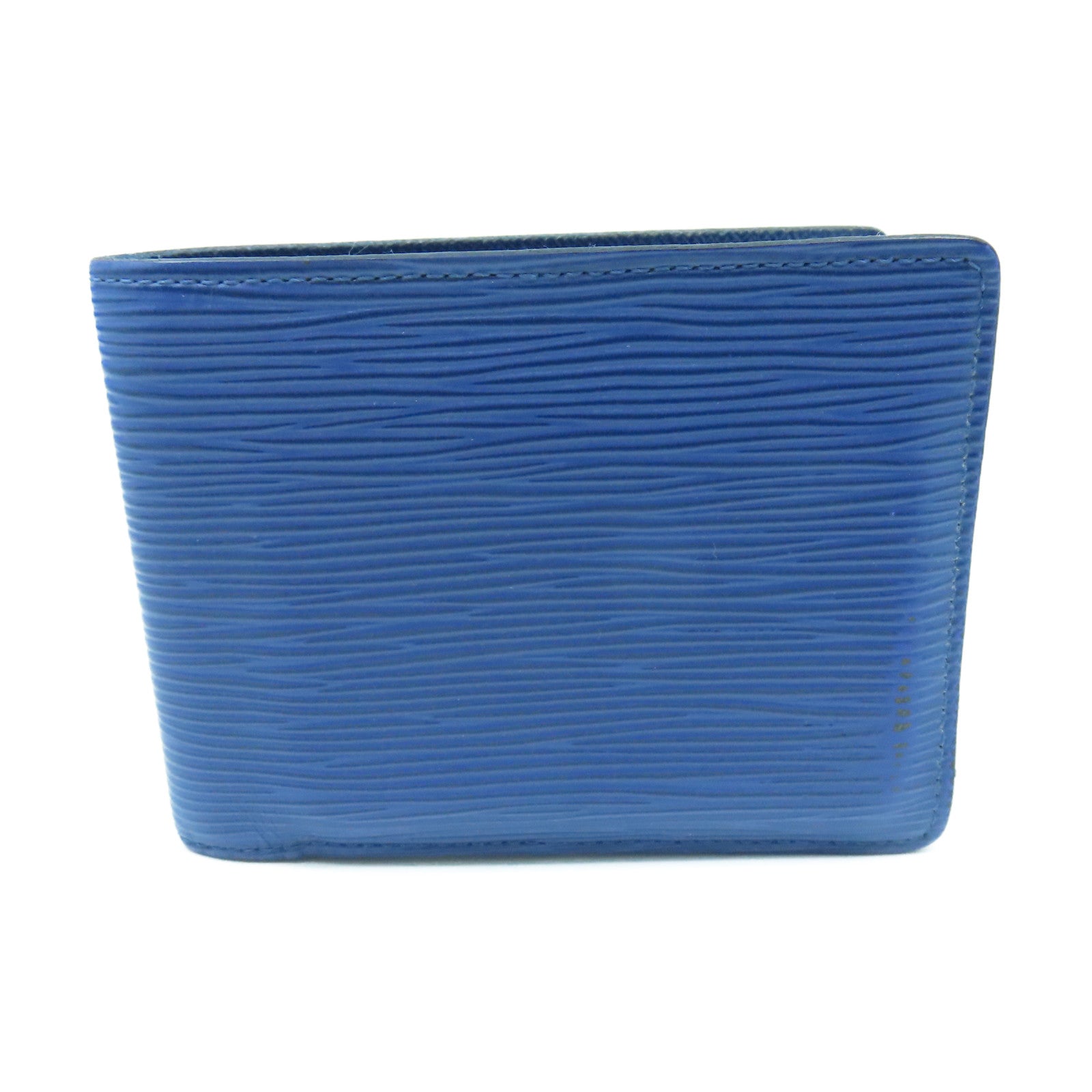 LOUIS VUITTON Epi Leather Multiple Card Holder Blue