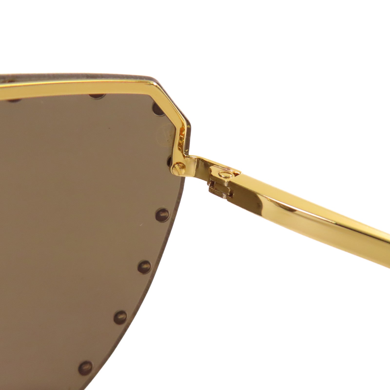 LOUIS VUITTON 金屬/PVC The Party Sunglasses太陽眼鏡金色