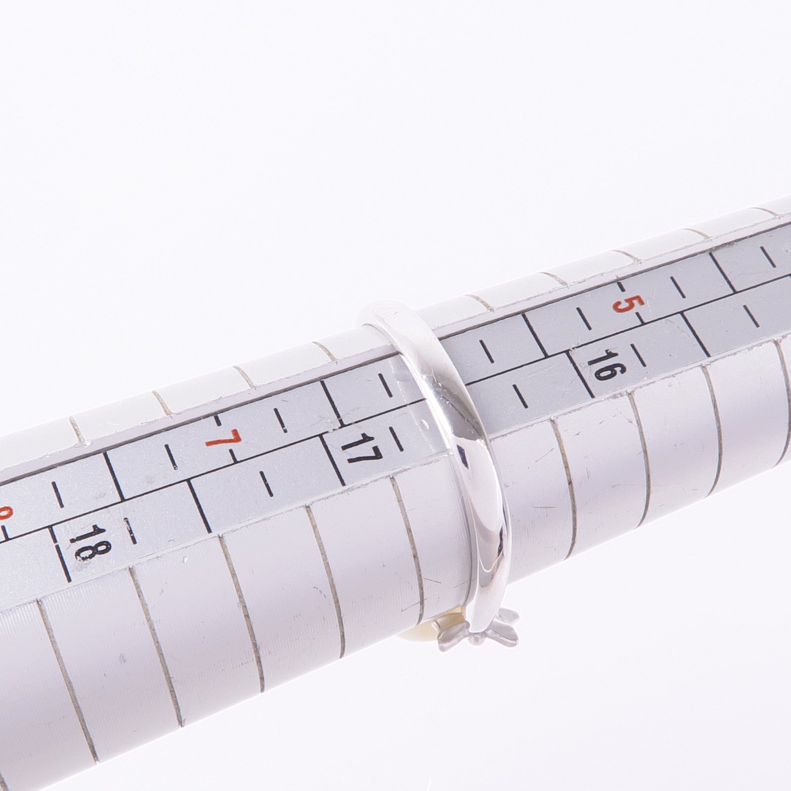 JEWELRY 18K白金Pearl Ring珍珠戒指US#6