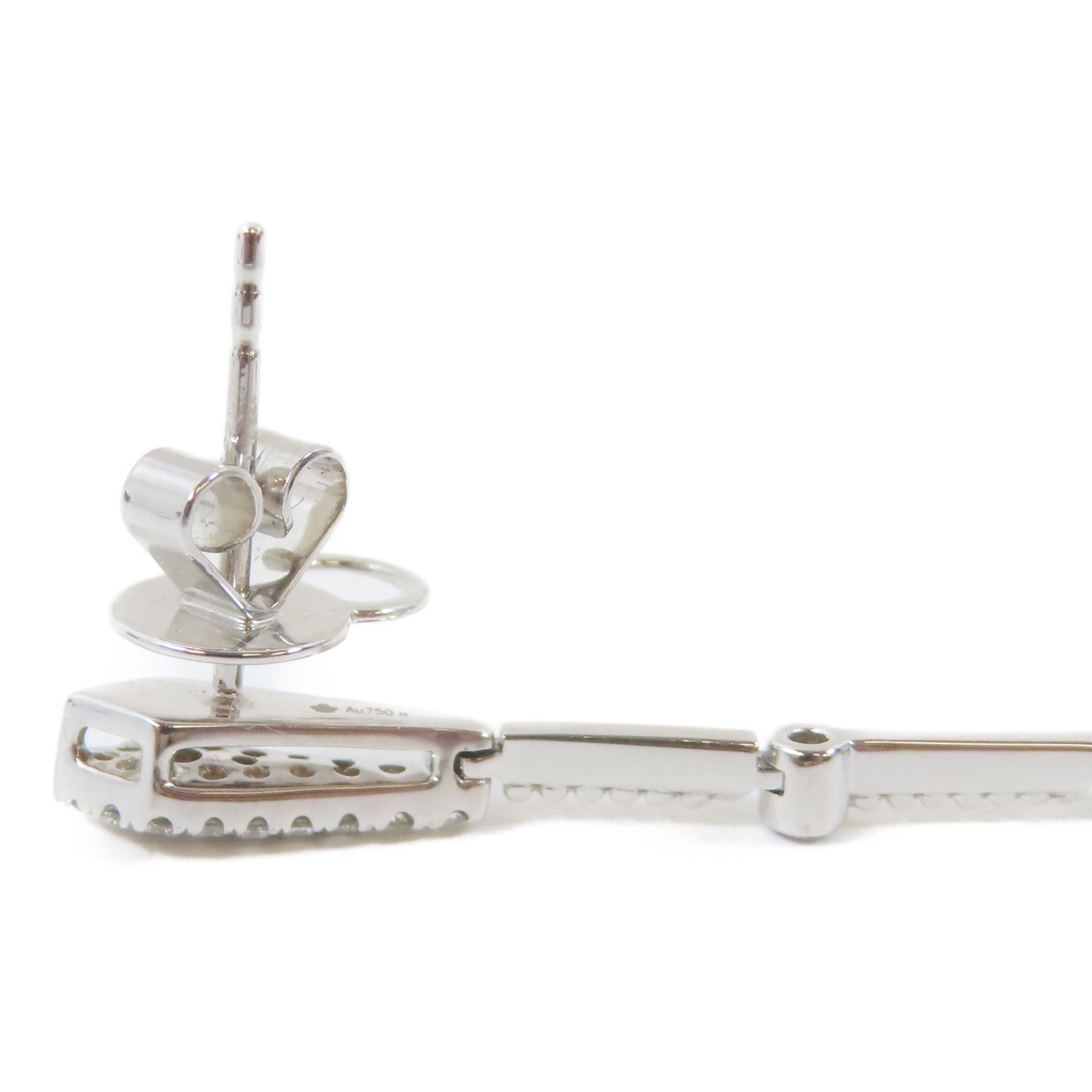 JEWELRY 18K白金Diamond Earring 0.83ct鑽石耳環