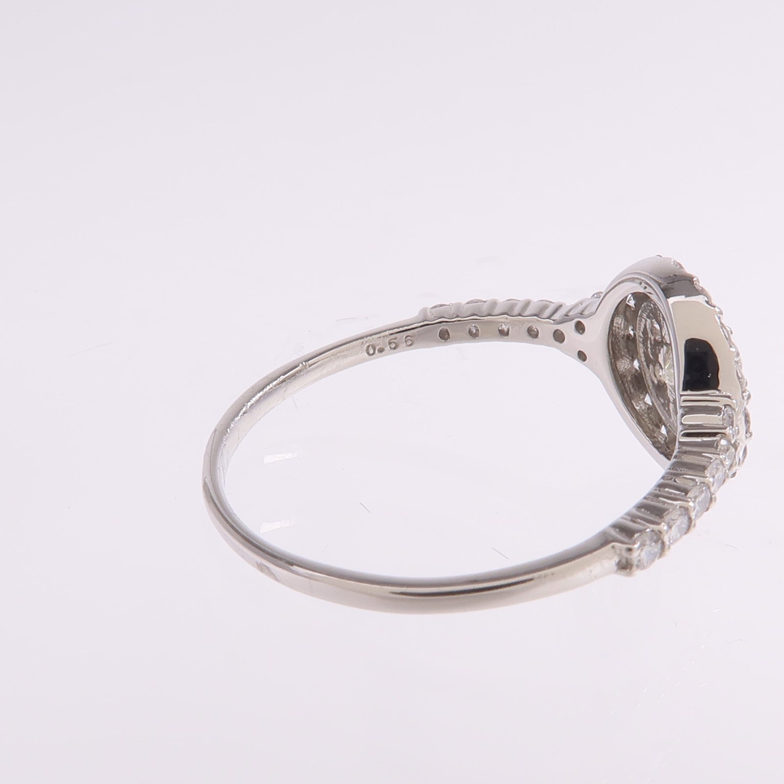 JEWELRY PT900鉑金Diamond Ring鑽石戒指US#6.25