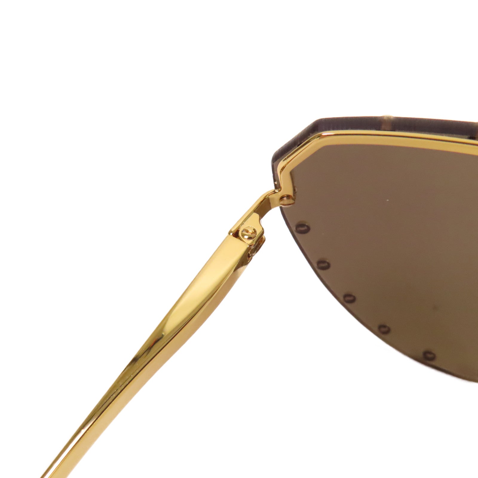 LOUIS VUITTON 金屬/PVC The Party Sunglasses太陽眼鏡金色