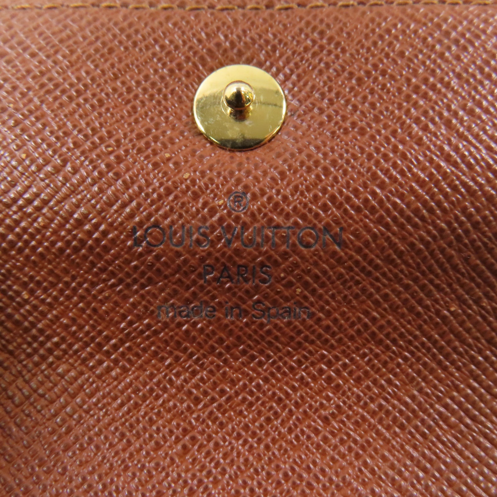 LOUIS VUITTON 【激減優惠】Monogram Alexandra金扣錢包