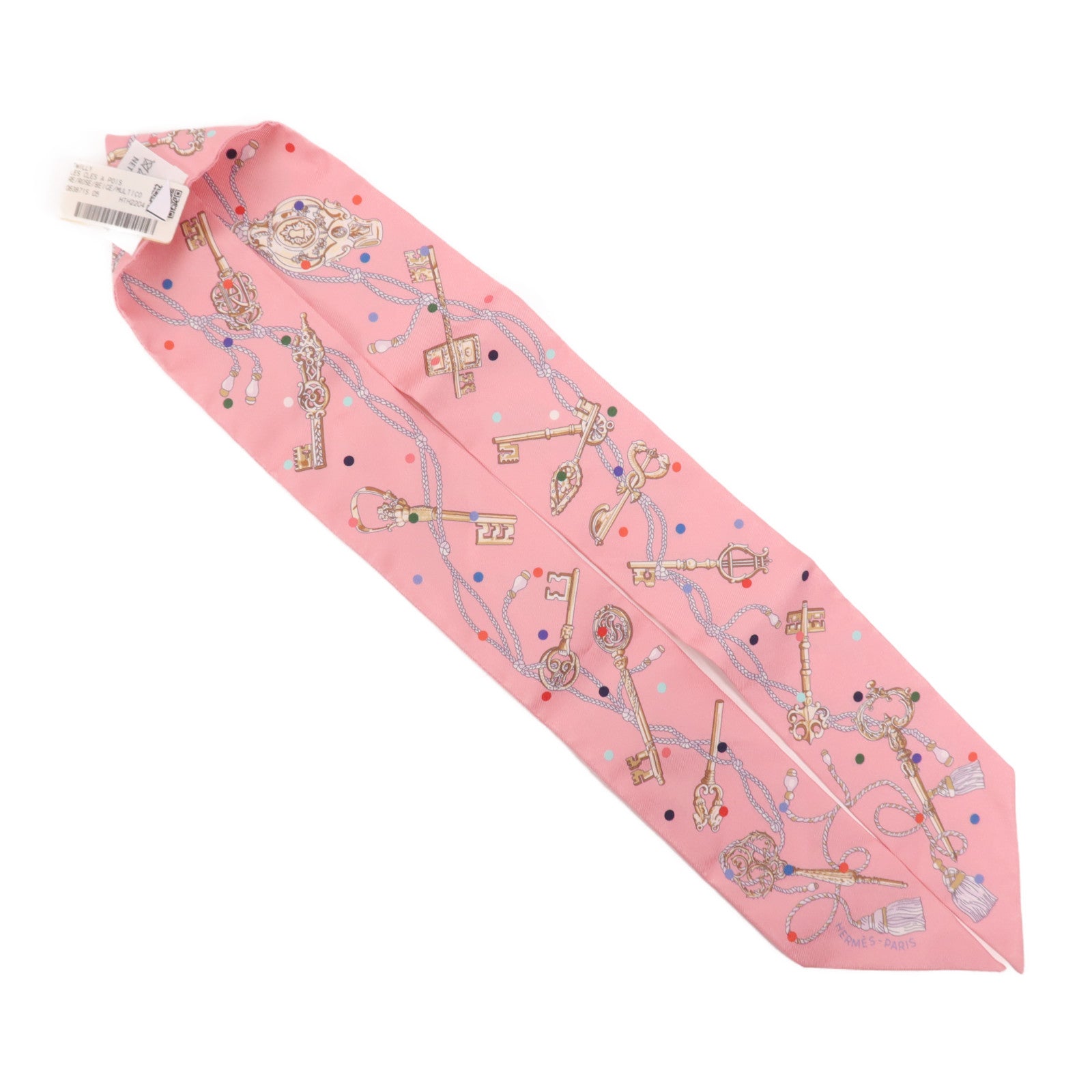 HERMES 絲質Twilly絲巾