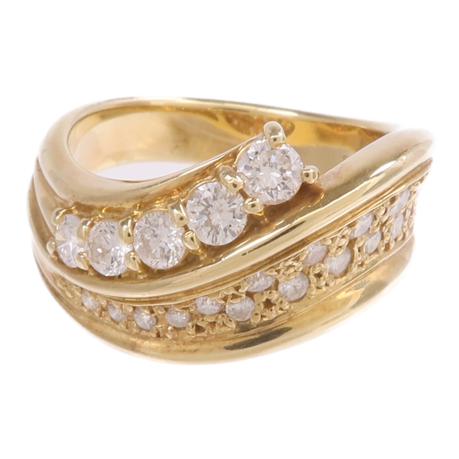 JEWELRY 18K黃金Diamond Ring鑽石戒指US#6