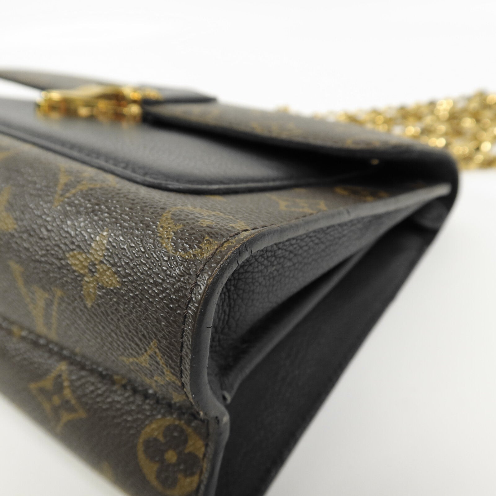 LOUIS VUITTON Monogram Victoire鏈帶肩背袋