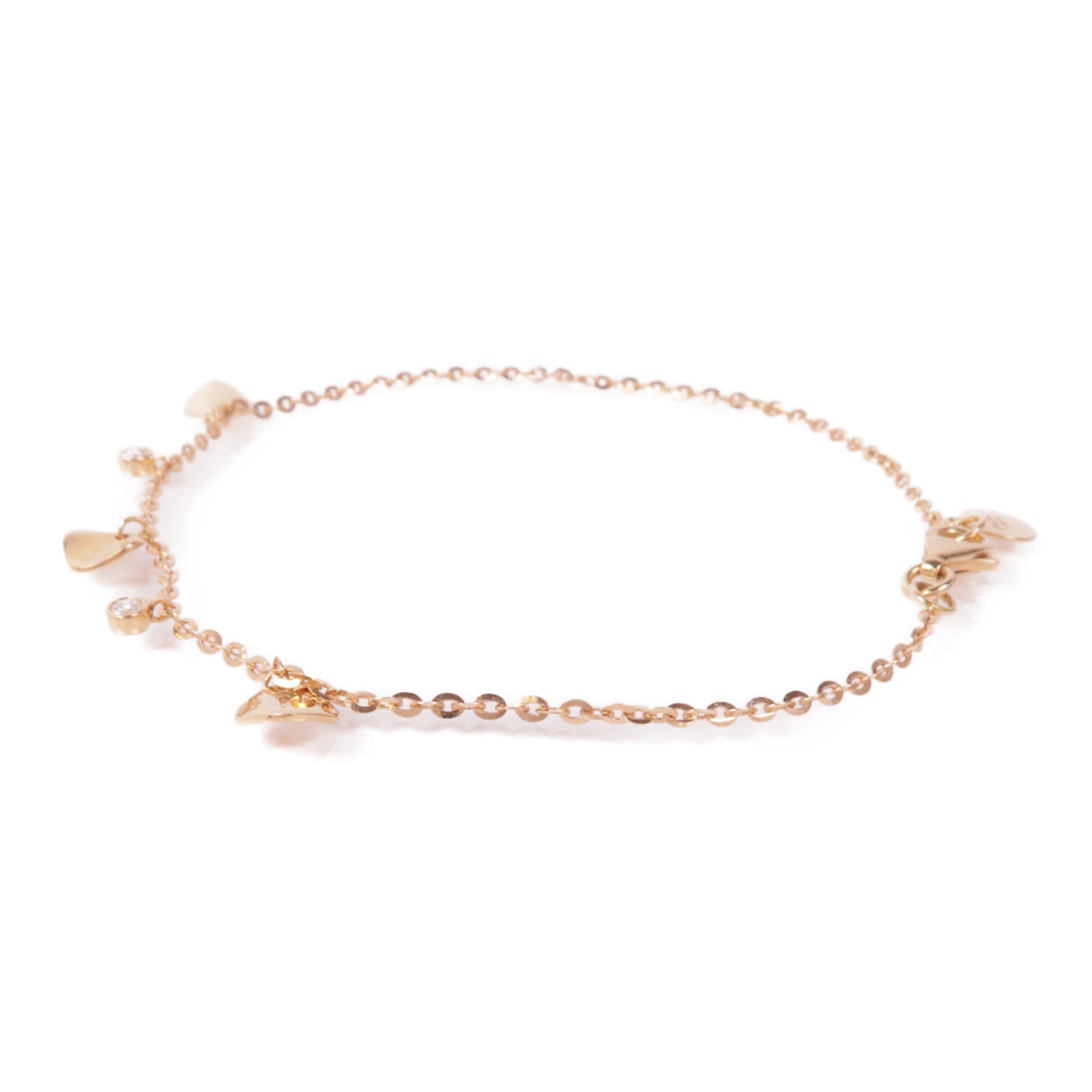 JEWELRY 18K玫瑰金Diamond Bracelet鑽石手鏈