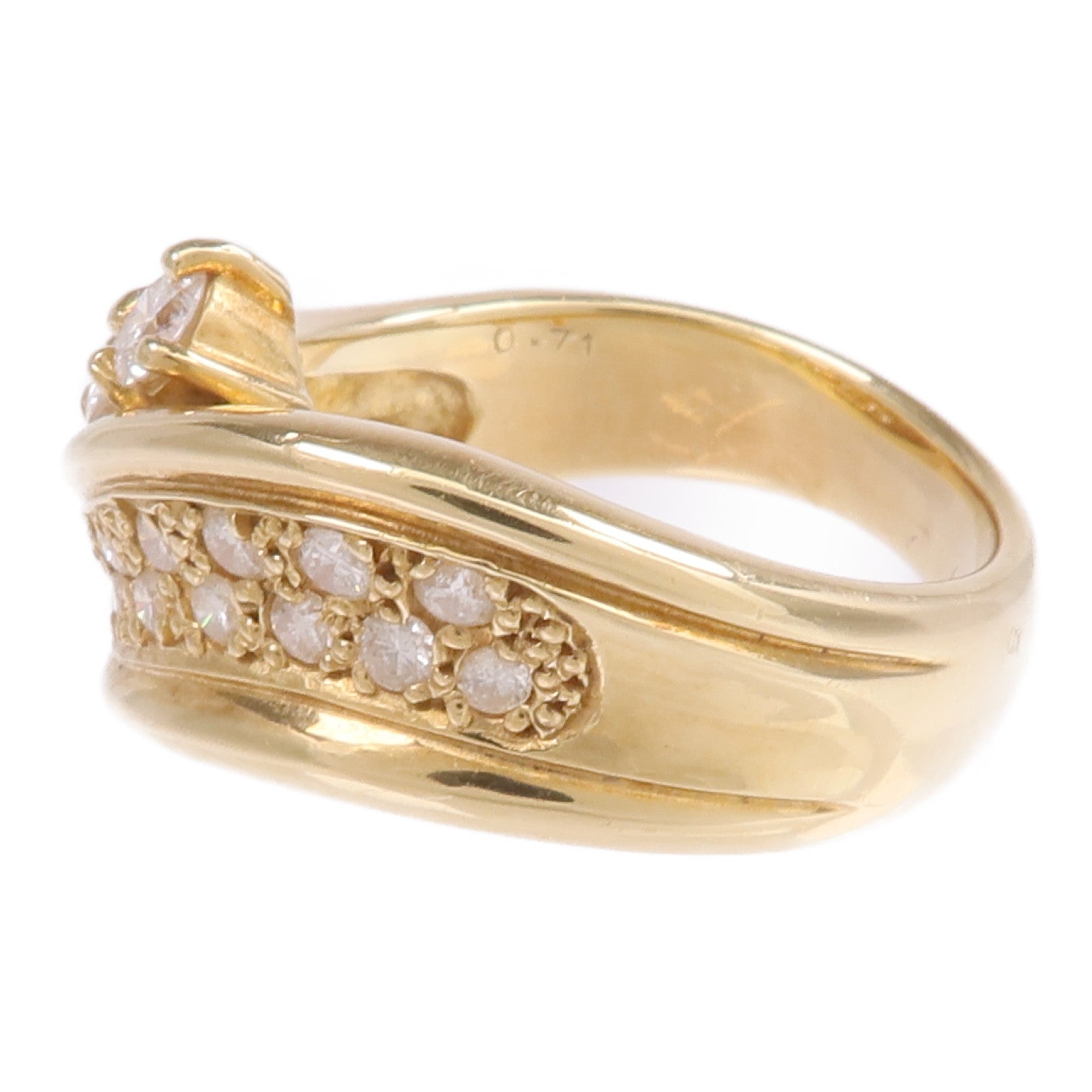 JEWELRY 18K黃金Diamond Ring鑽石戒指US#6