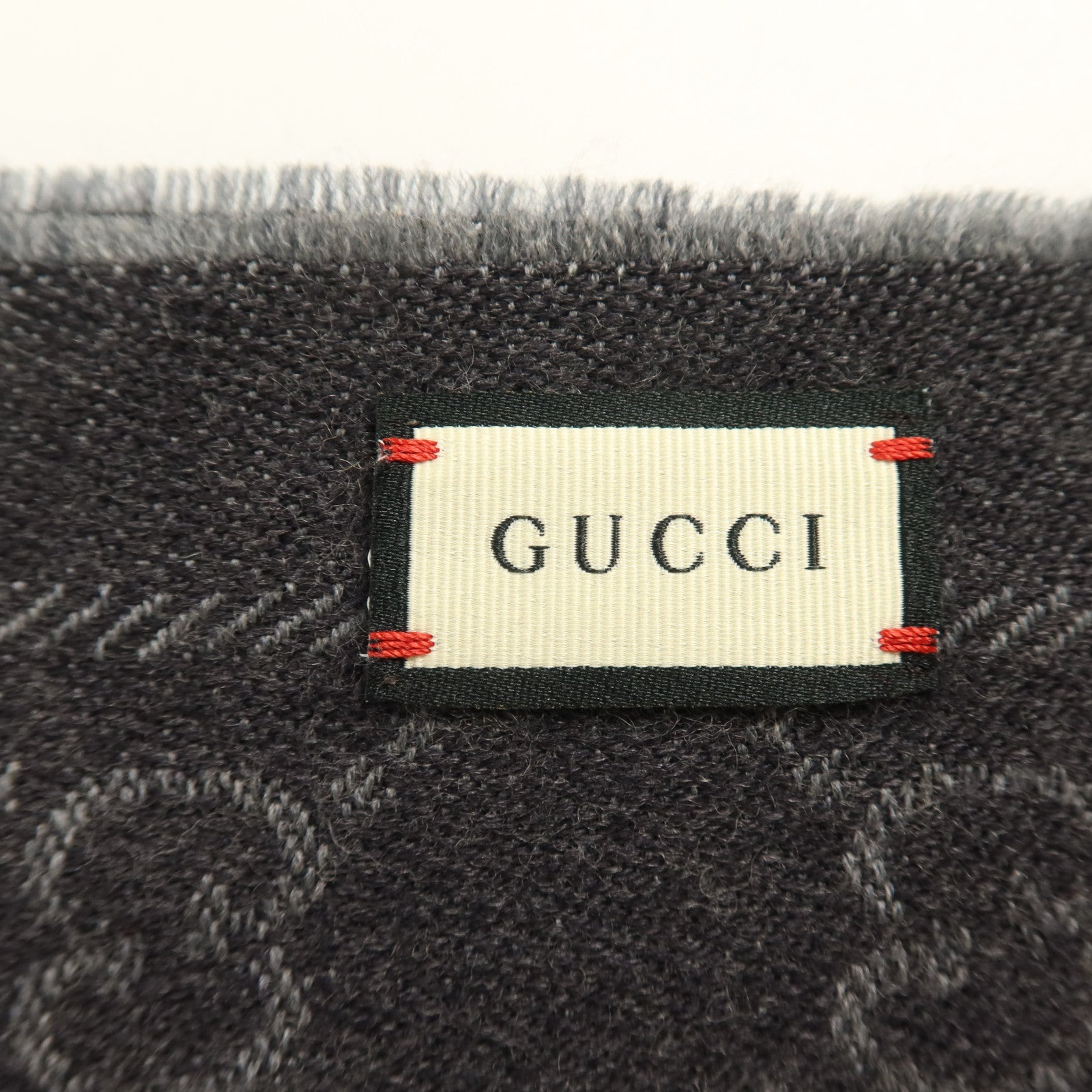 GUCCI 羊毛Scarf 180x48cm圍巾