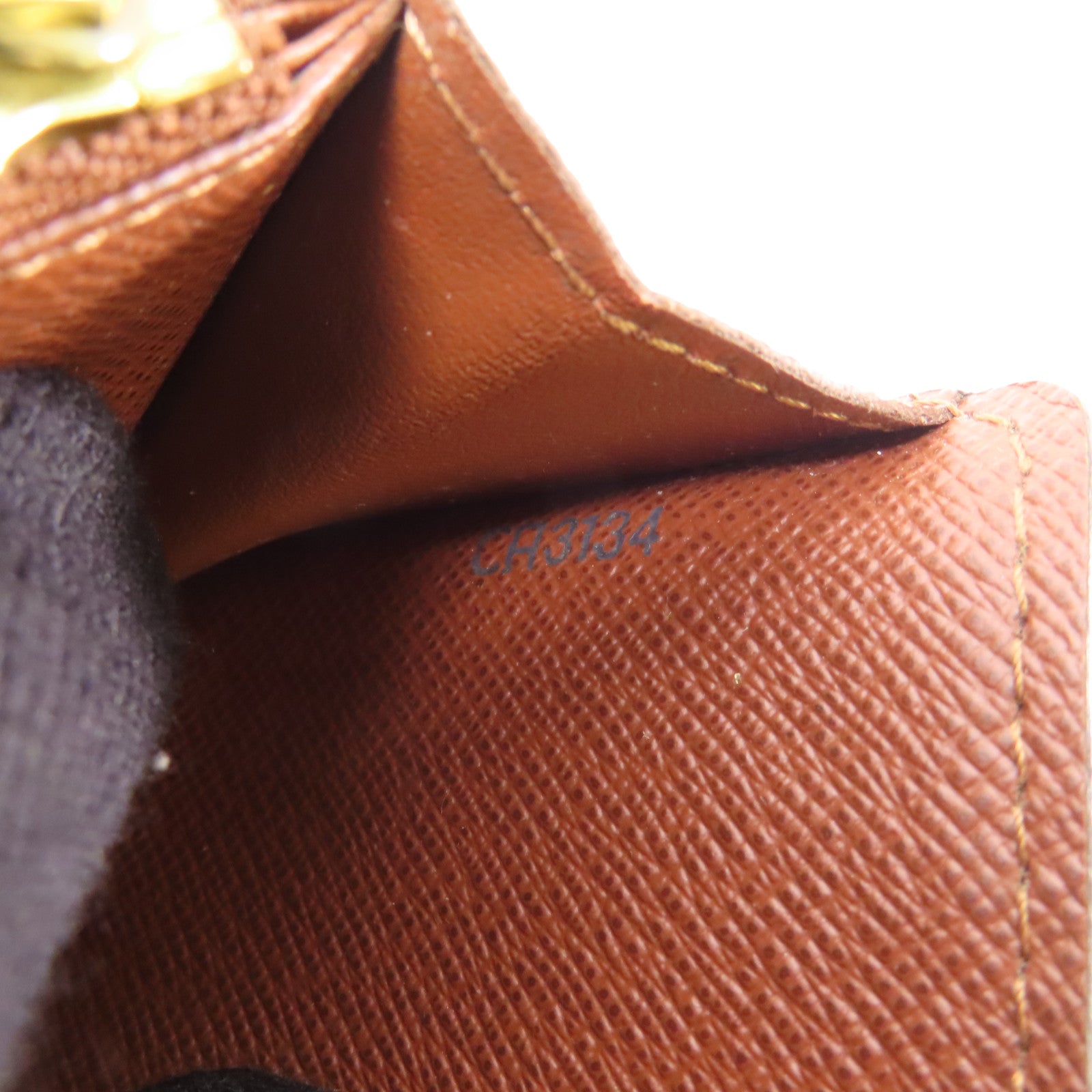 LOUIS VUITTON Monogram Alexandra金扣錢包