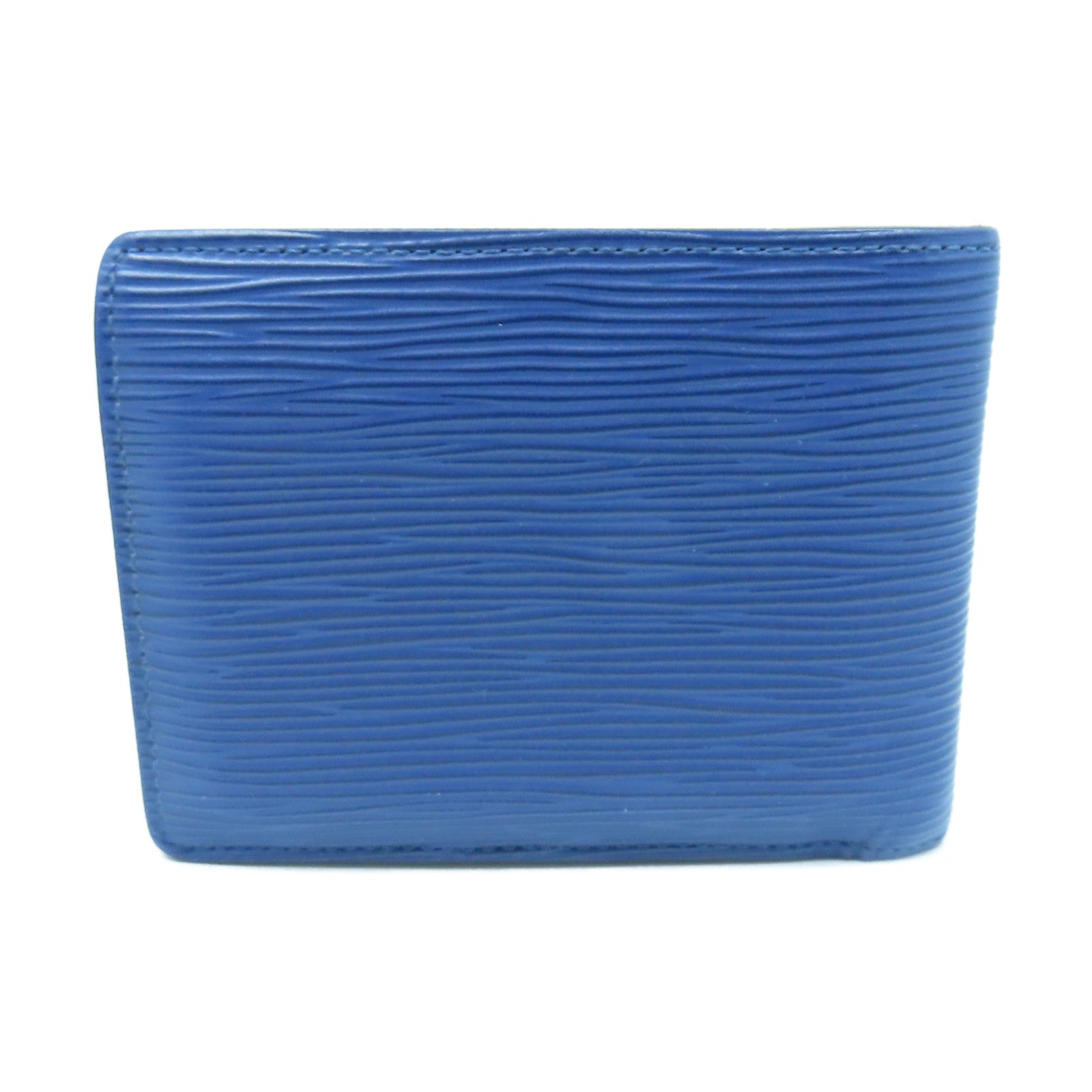LOUIS VUITTON Epi Leather Multiple Card Holder Blue