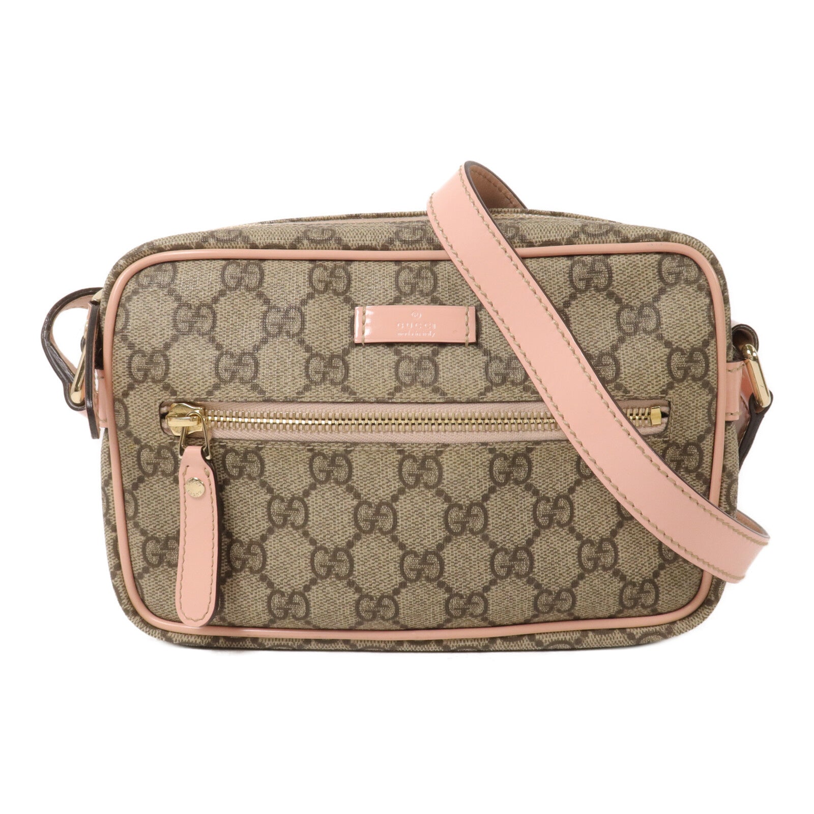 GUCCI 塗層帆布Shoulder Bag肩背袋