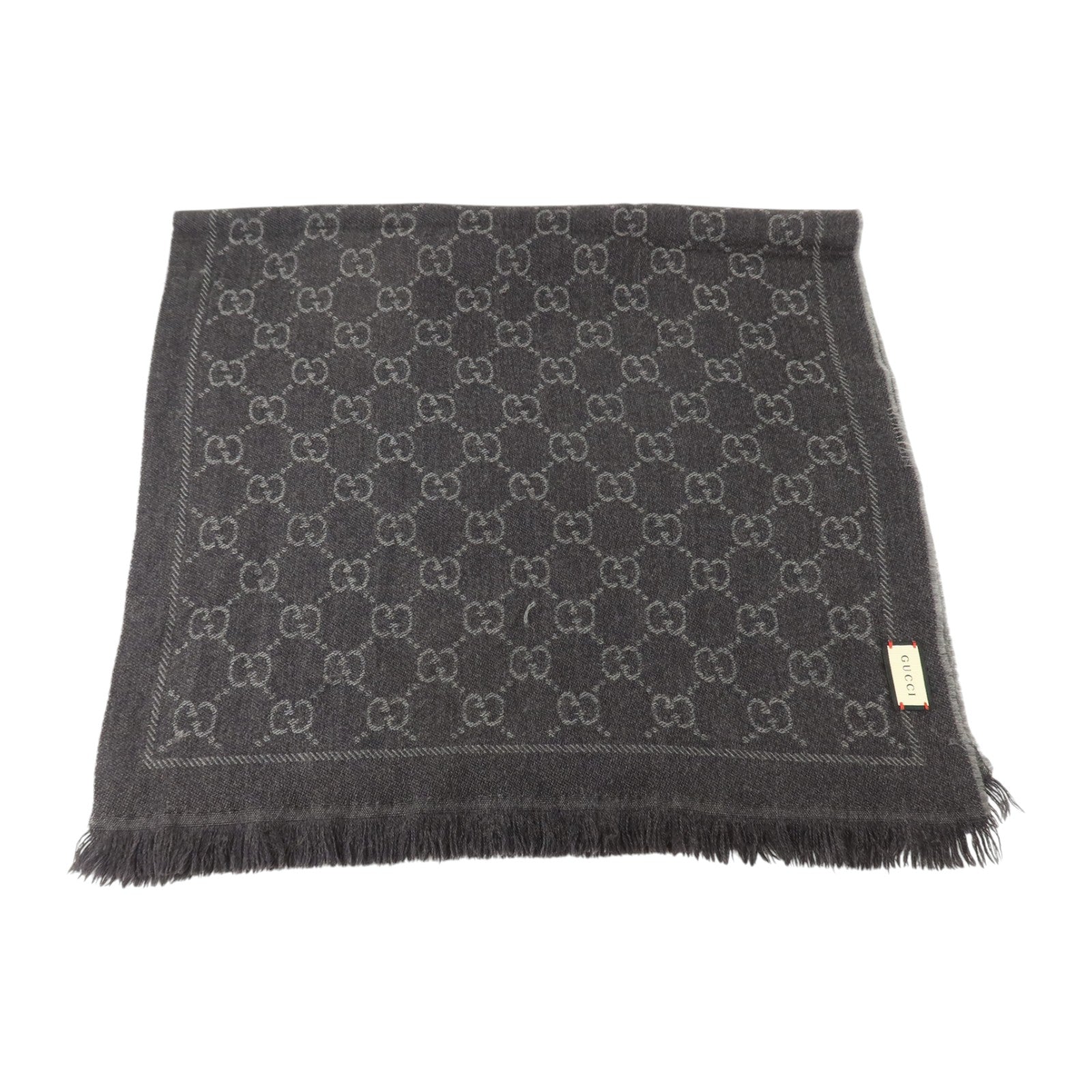 GUCCI 羊毛Scarf 180x48cm圍巾