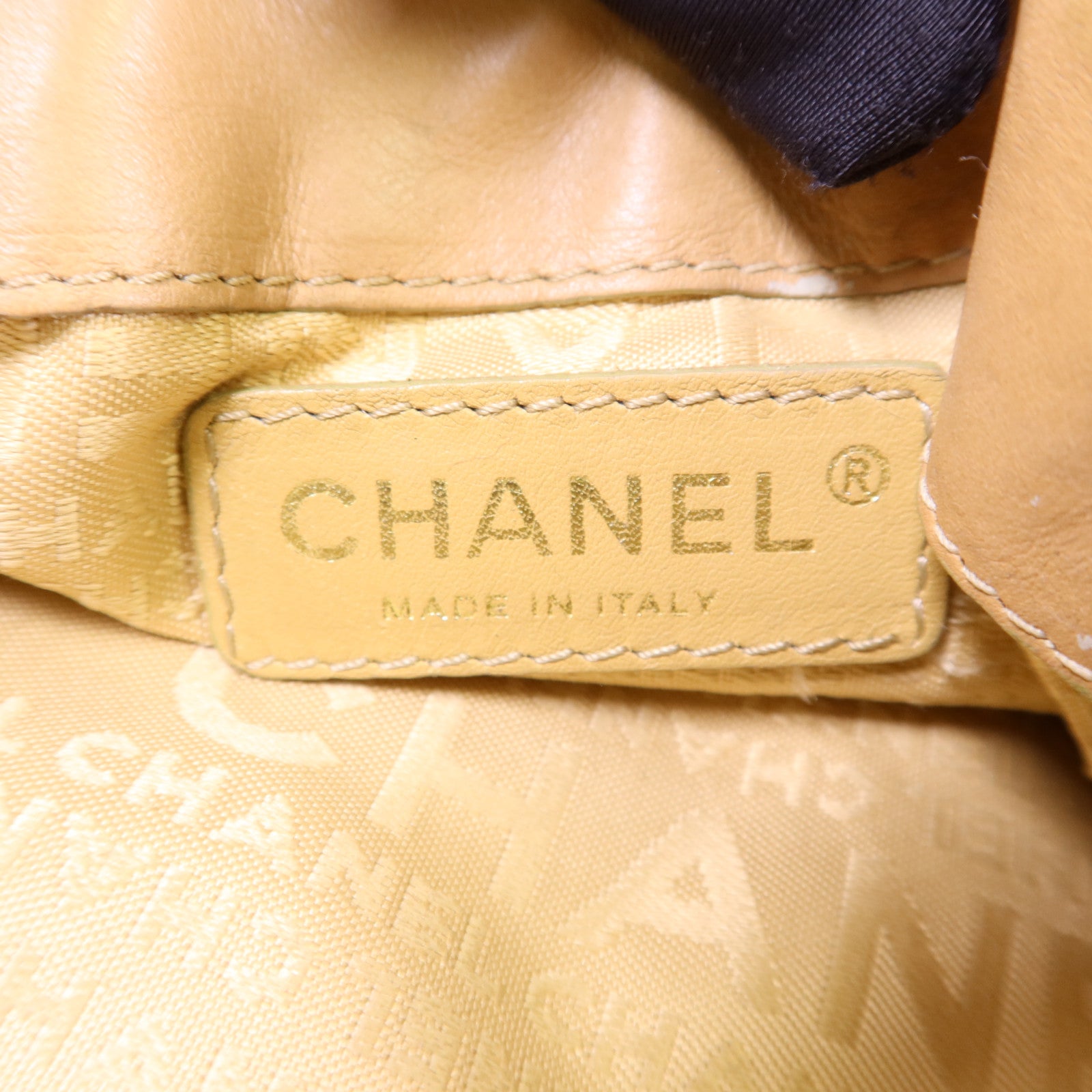 CHANEL 【激減優惠】羊皮皮革Handbag金扣手挽袋