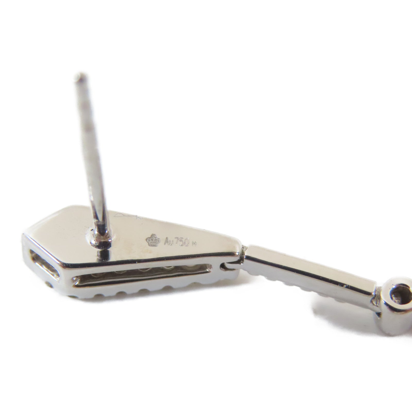 JEWELRY 18K白金Diamond Earring 0.83ct鑽石耳環