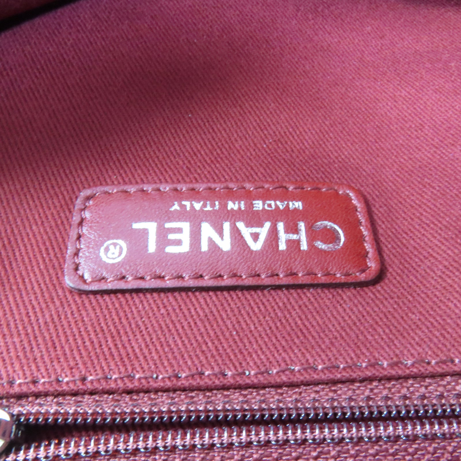 CHANEL 帆布Deauville Tote Extra Large銀扣手挽肩背兩用袋