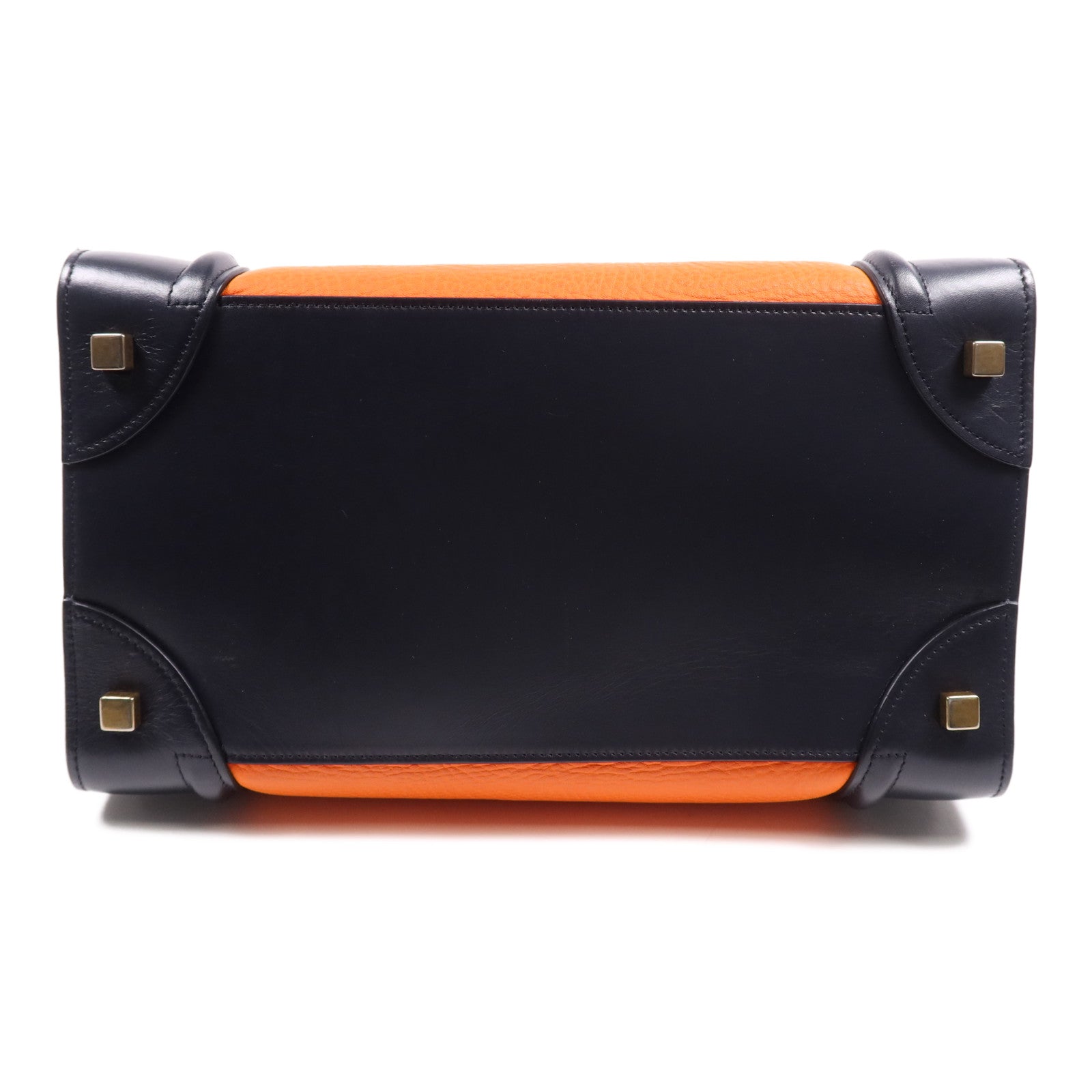 CELINE 牛皮皮革Mini Luggage手挽袋